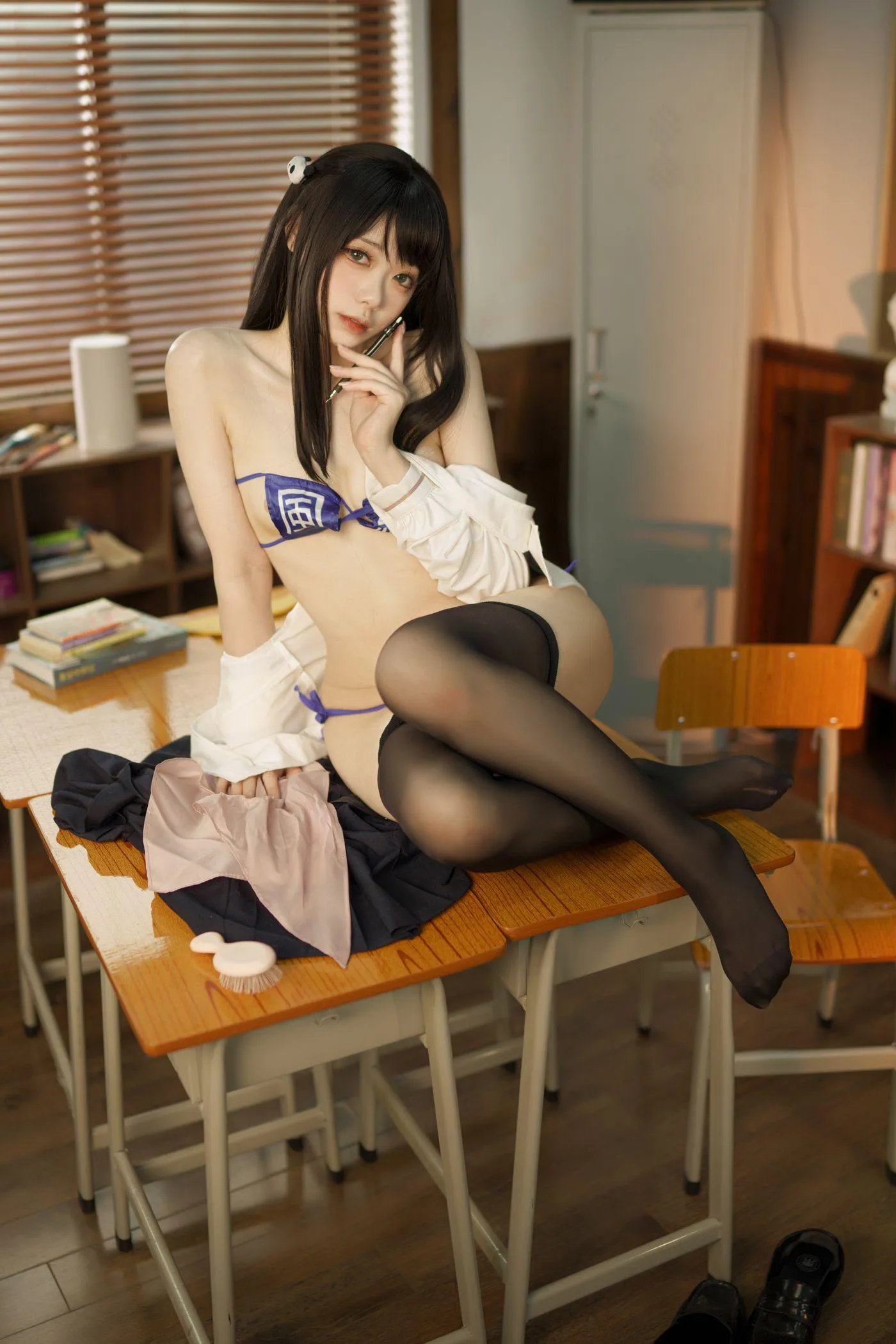 安食Ajiki – NO.01 风纪委员 [47P]插图9