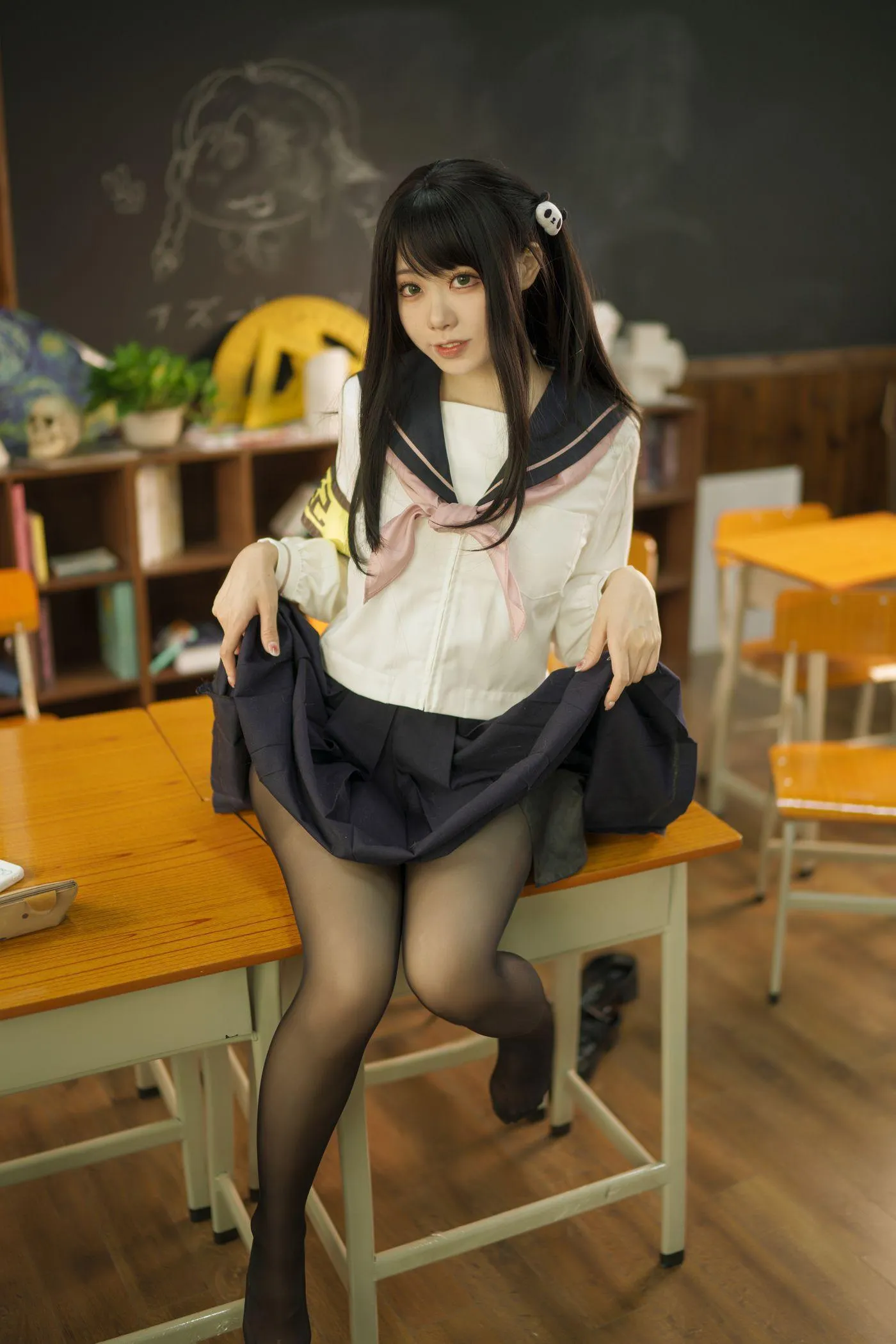 安食Ajiki – NO.01 风纪委员 [47P]插图4