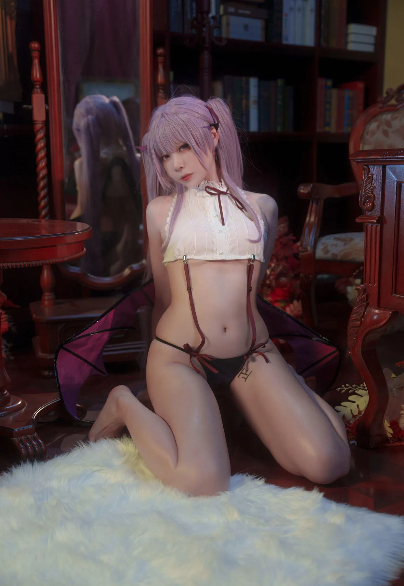 安食Ajiki – NO.05 笨拙的小恶魔 [44P]插图1