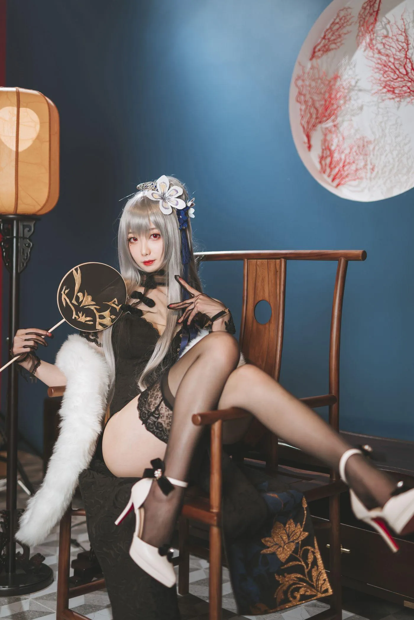 封疆疆v – NO.06 路易九世旗袍 [35P]插图7
