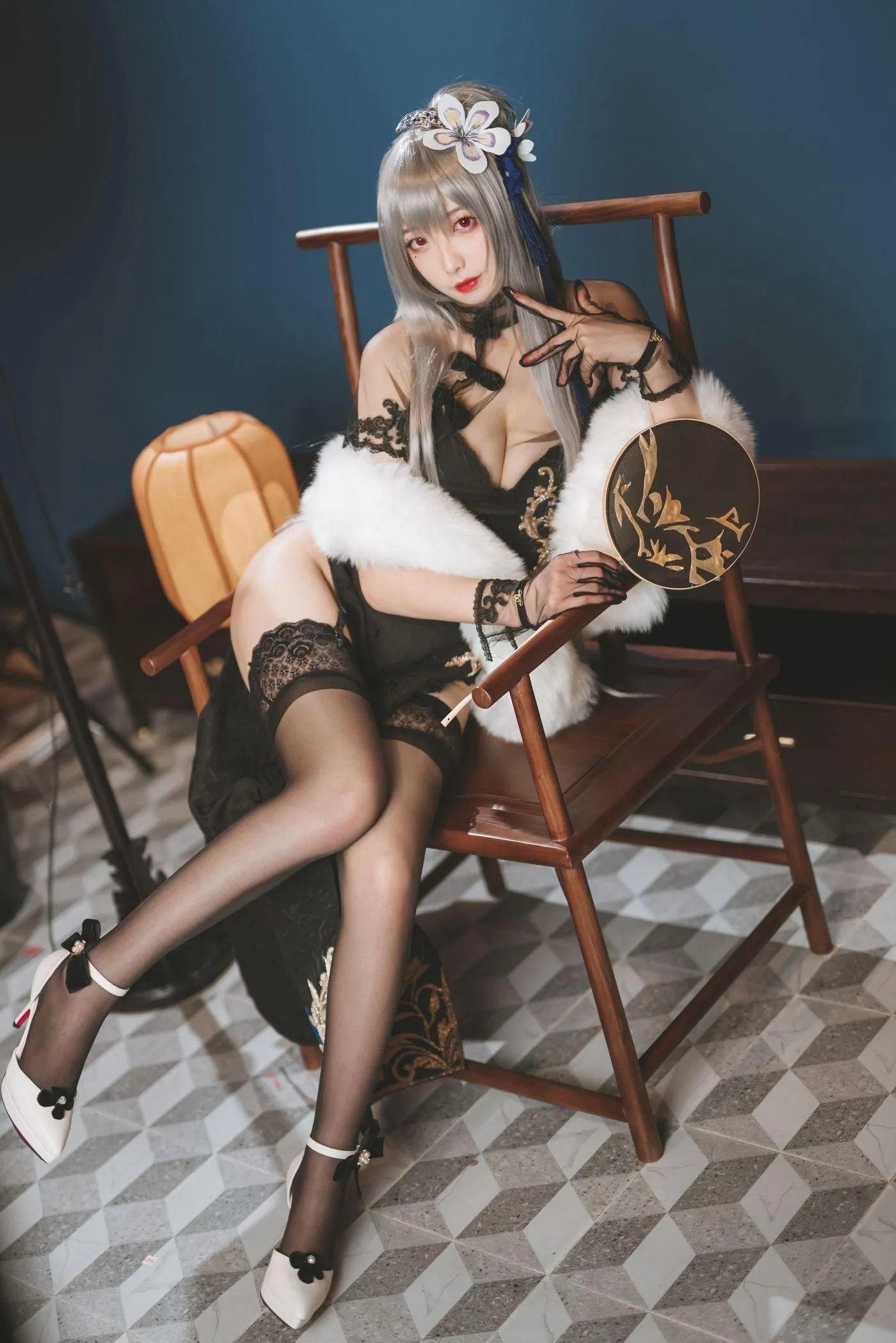 封疆疆v – NO.06 路易九世旗袍 [35P]插图9