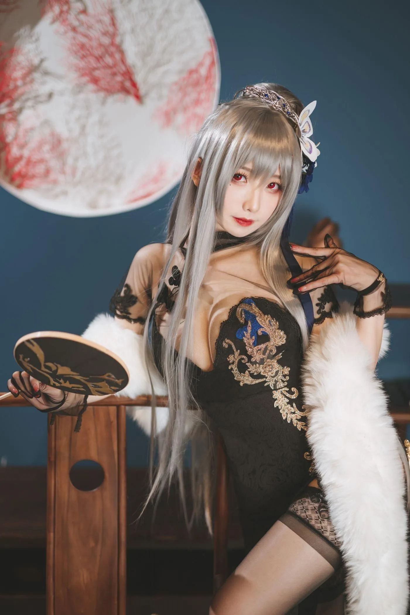 封疆疆v – NO.06 路易九世旗袍 [35P]插图9