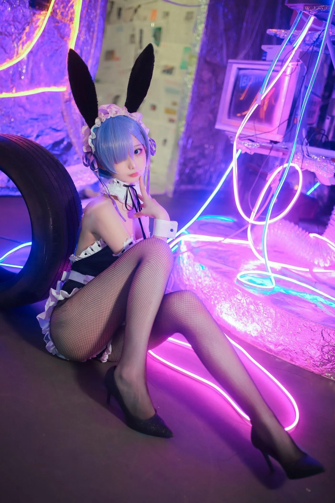 封疆疆v – NO.07 蕾姆兔女郎 [18P]插图6