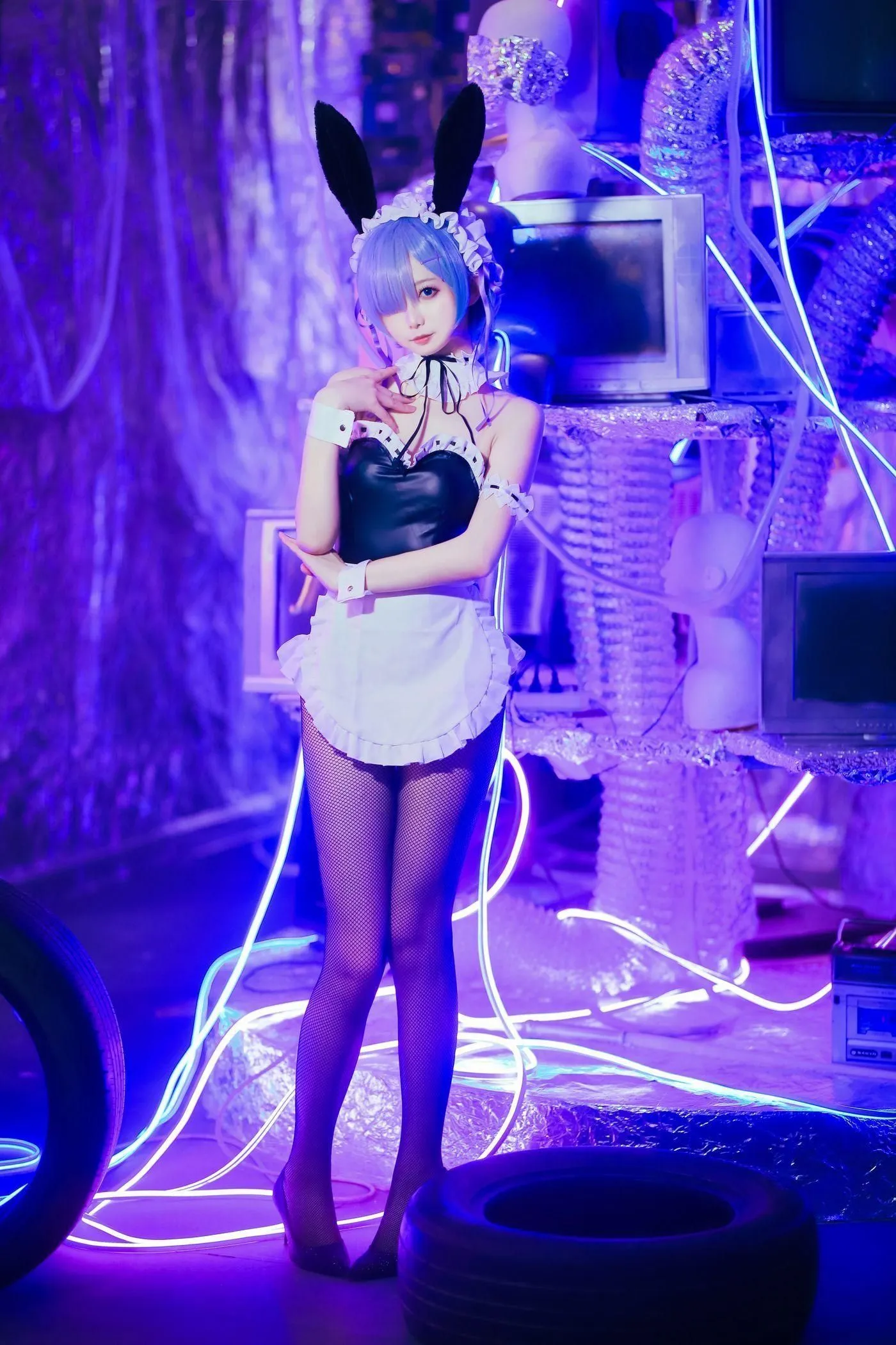 封疆疆v – NO.07 蕾姆兔女郎 [18P]插图4