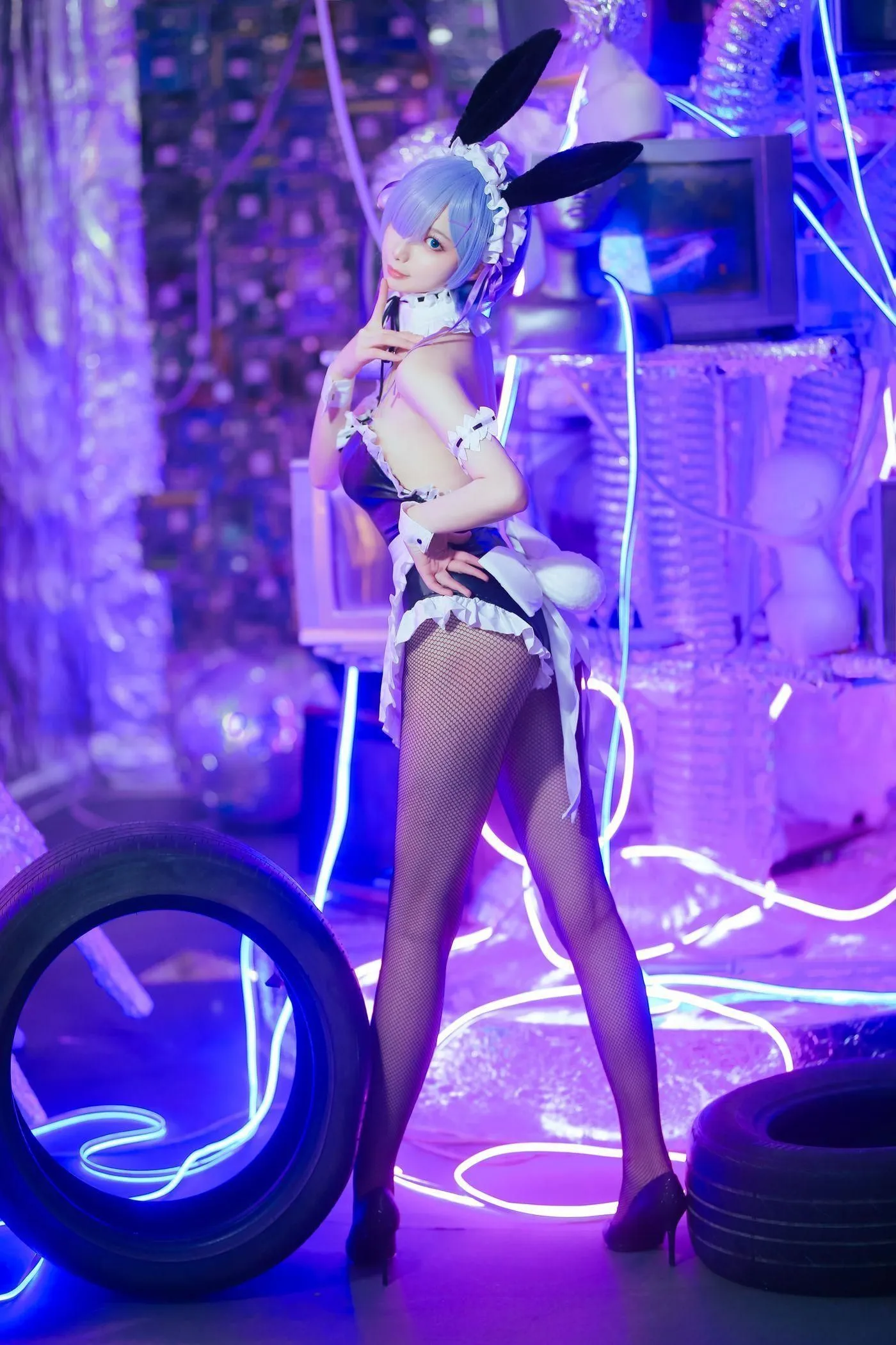 封疆疆v – NO.07 蕾姆兔女郎 [18P]插图5