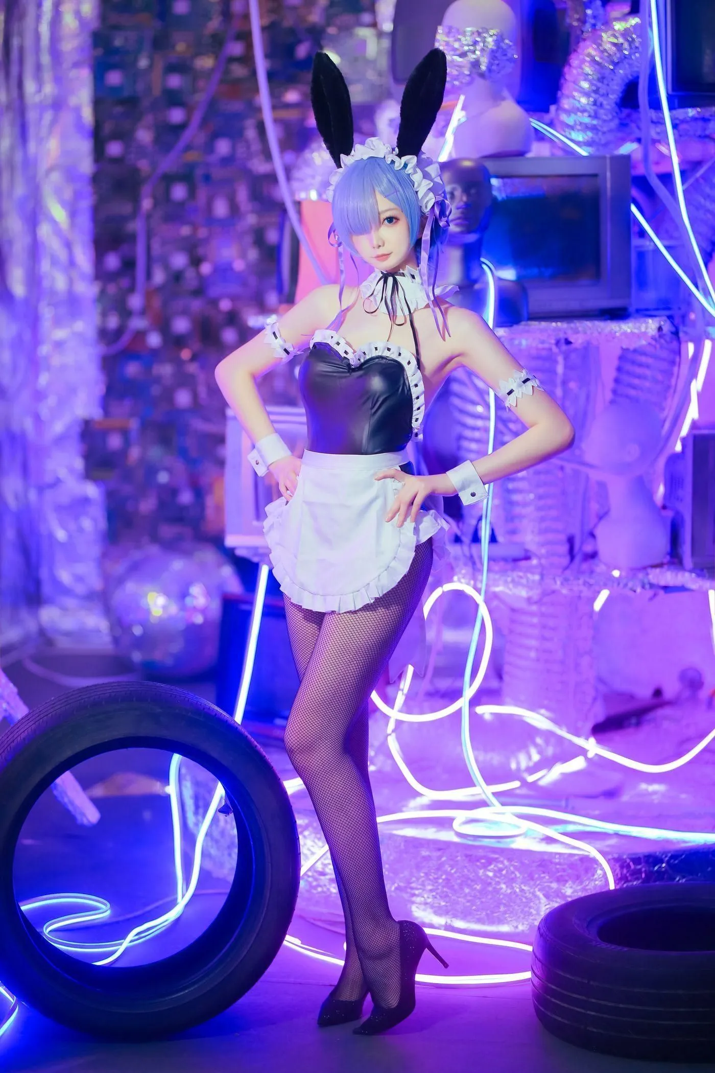 封疆疆v – NO.07 蕾姆兔女郎 [18P]插图7