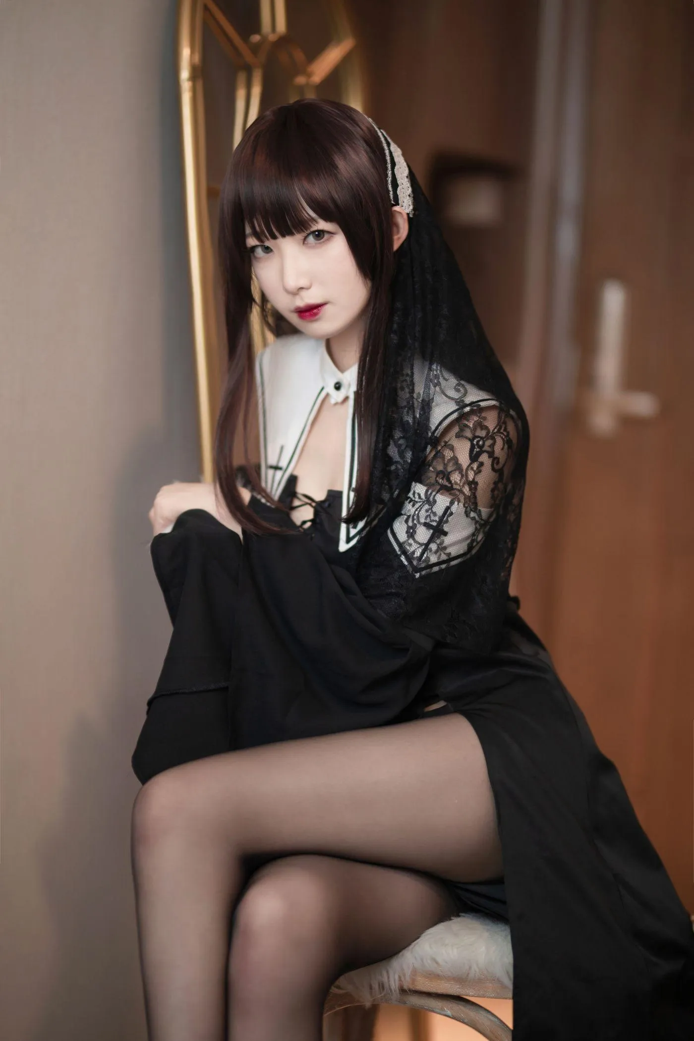 封疆疆v – NO.10 黑色修女 [40P]插图8