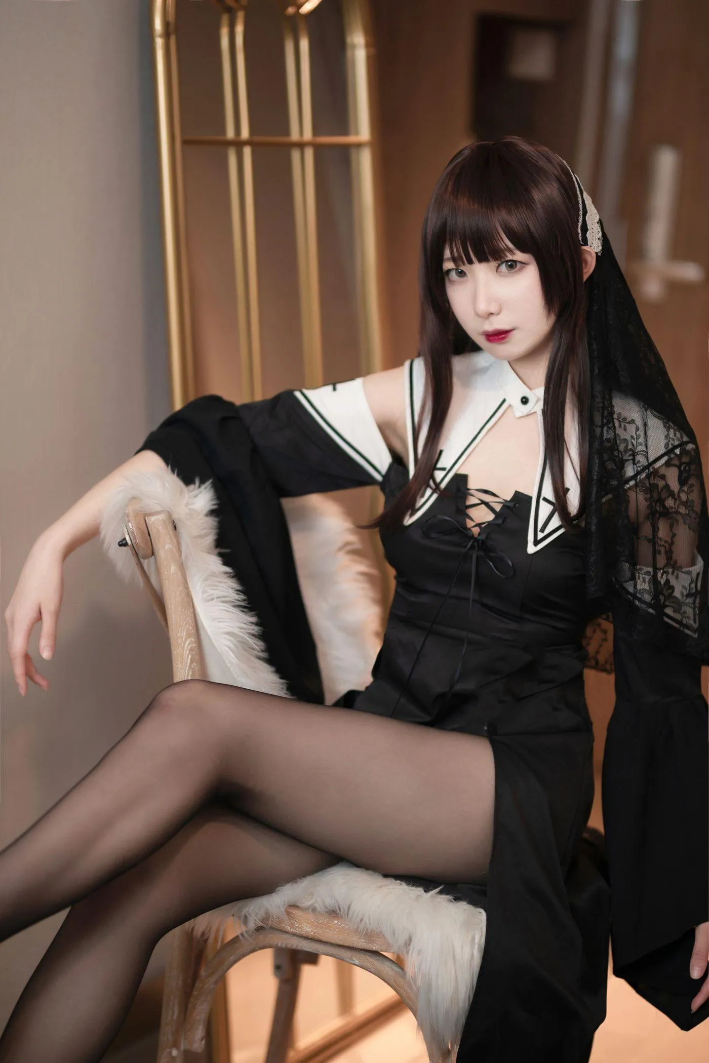 封疆疆v – NO.10 黑色修女 [40P]插图9