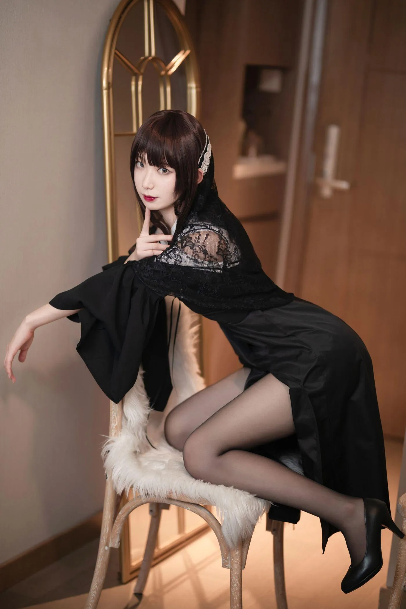 封疆疆v – NO.10 黑色修女 [40P]插图5