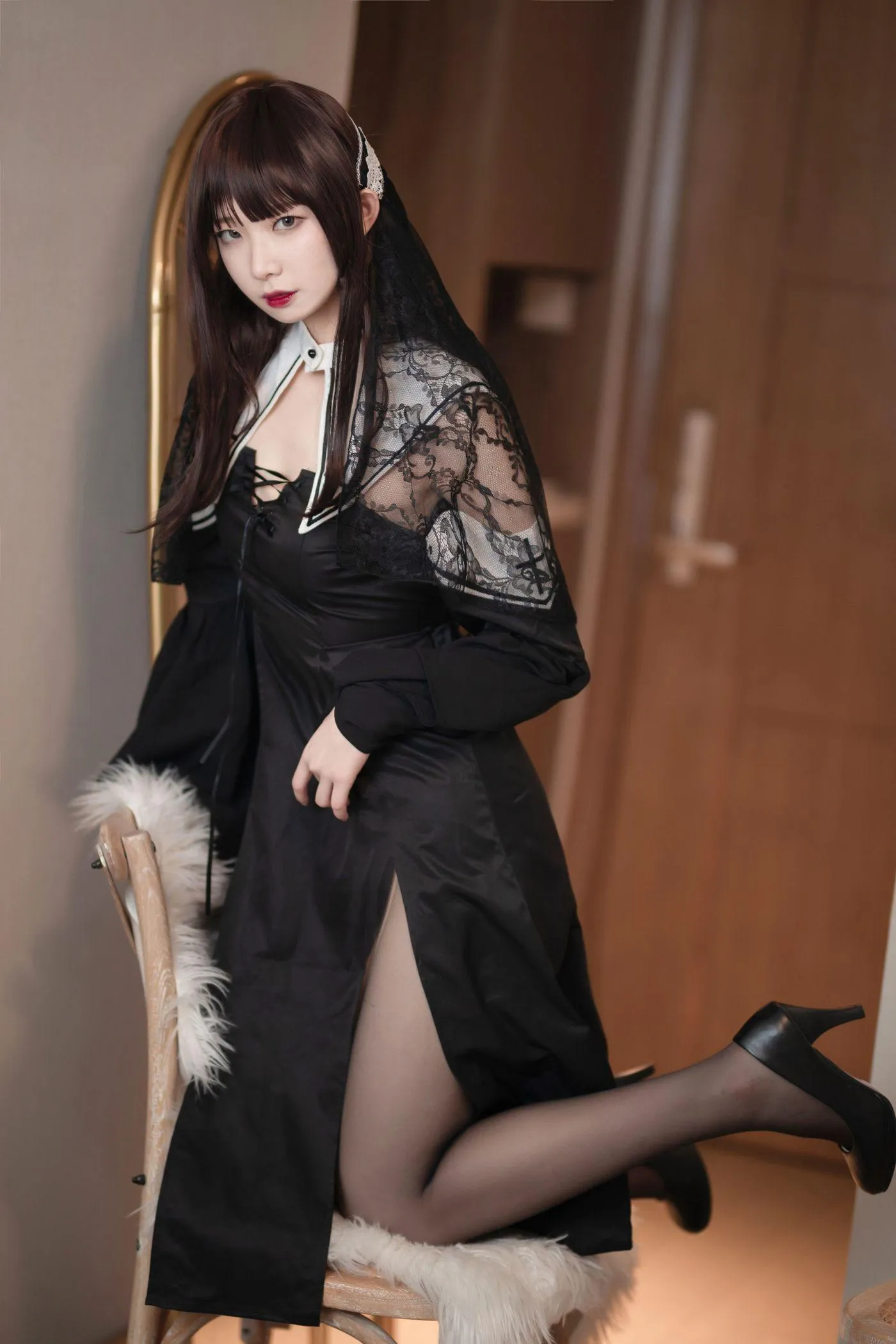 封疆疆v – NO.10 黑色修女 [40P]插图6