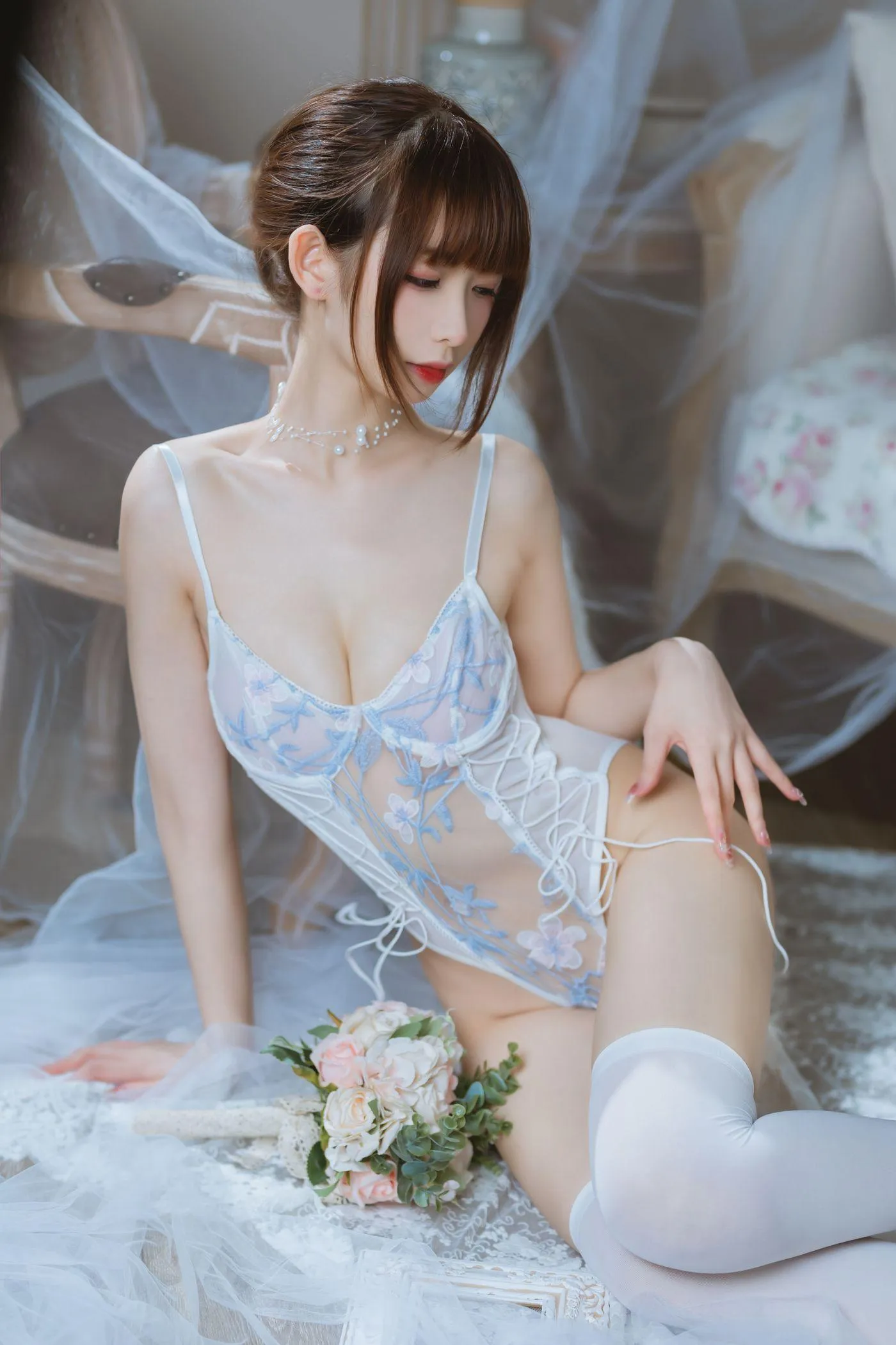 封疆疆v – NO.13 纯欲连体衣 [40P]插图6