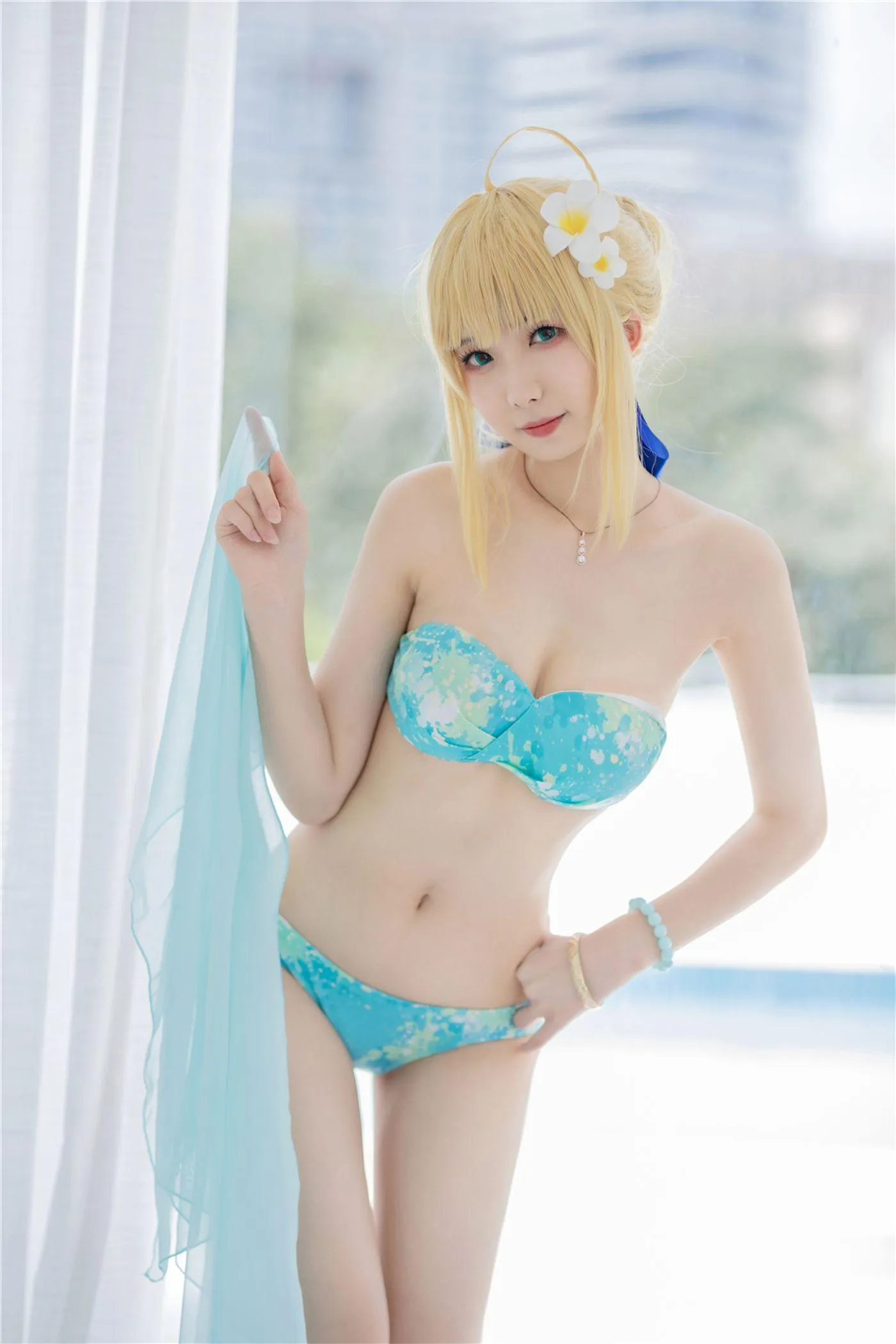 封疆疆v – NO.17 阿尔托莉雅·潘德拉贡 泳装 [40P]插图7
