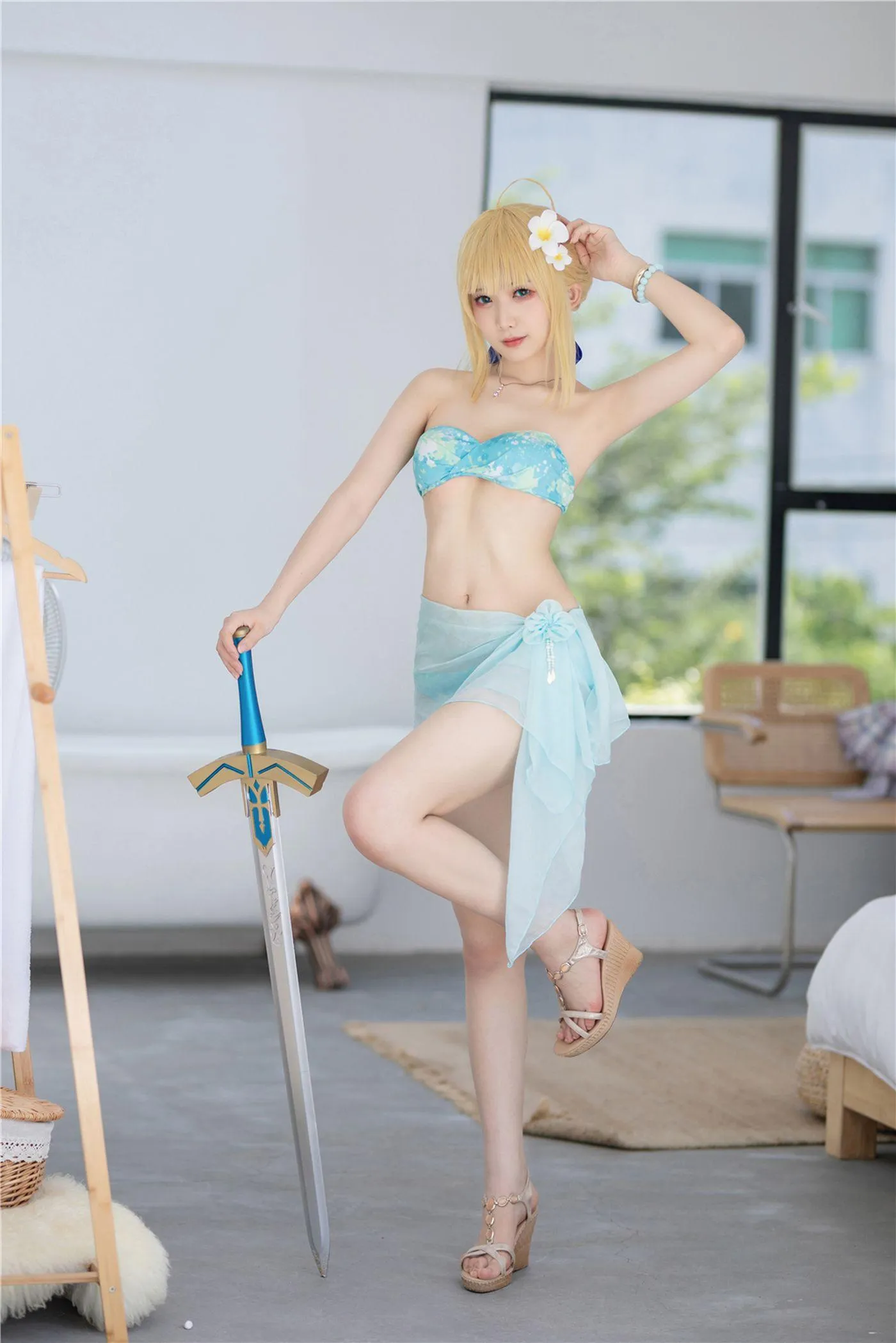 封疆疆v – NO.17 阿尔托莉雅·潘德拉贡 泳装 [40P]插图8