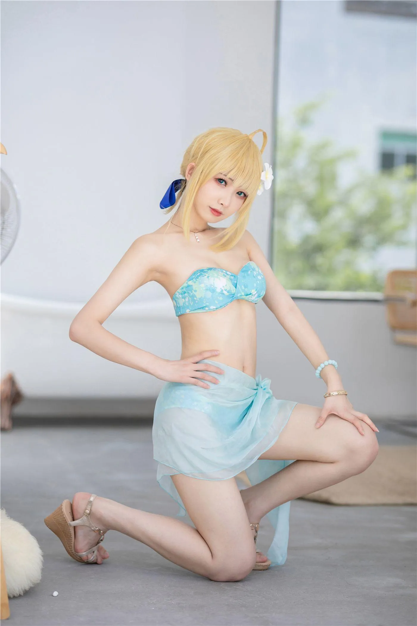 封疆疆v – NO.17 阿尔托莉雅·潘德拉贡 泳装 [40P]插图1
