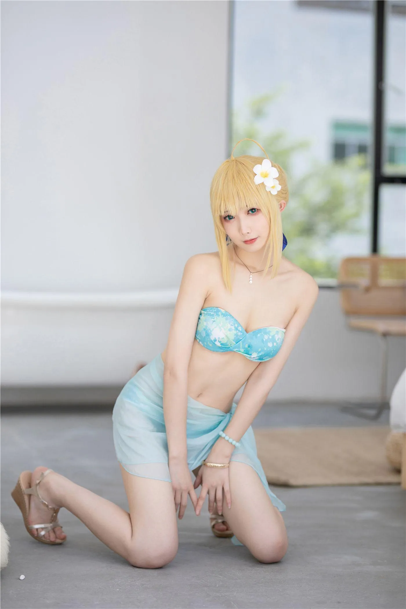 封疆疆v – NO.17 阿尔托莉雅·潘德拉贡 泳装 [40P]插图2