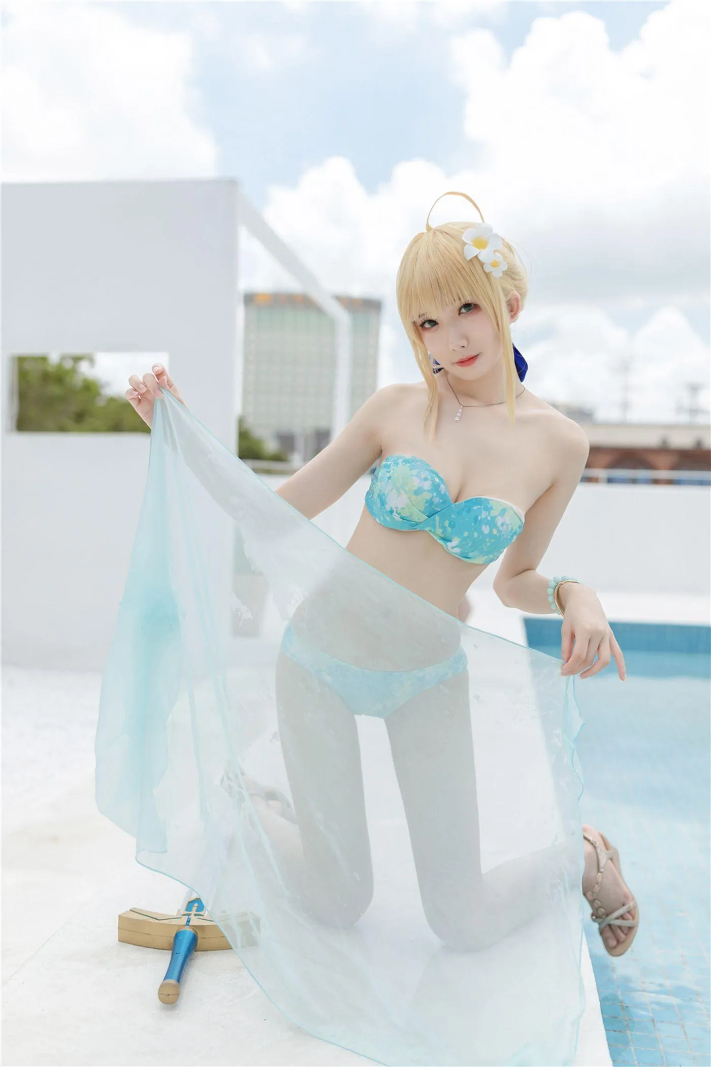 封疆疆v – NO.17 阿尔托莉雅·潘德拉贡 泳装 [40P]插图9