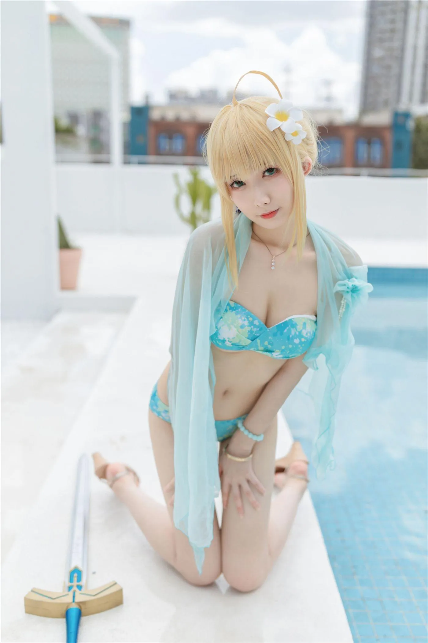 封疆疆v – NO.17 阿尔托莉雅·潘德拉贡 泳装 [40P]插图