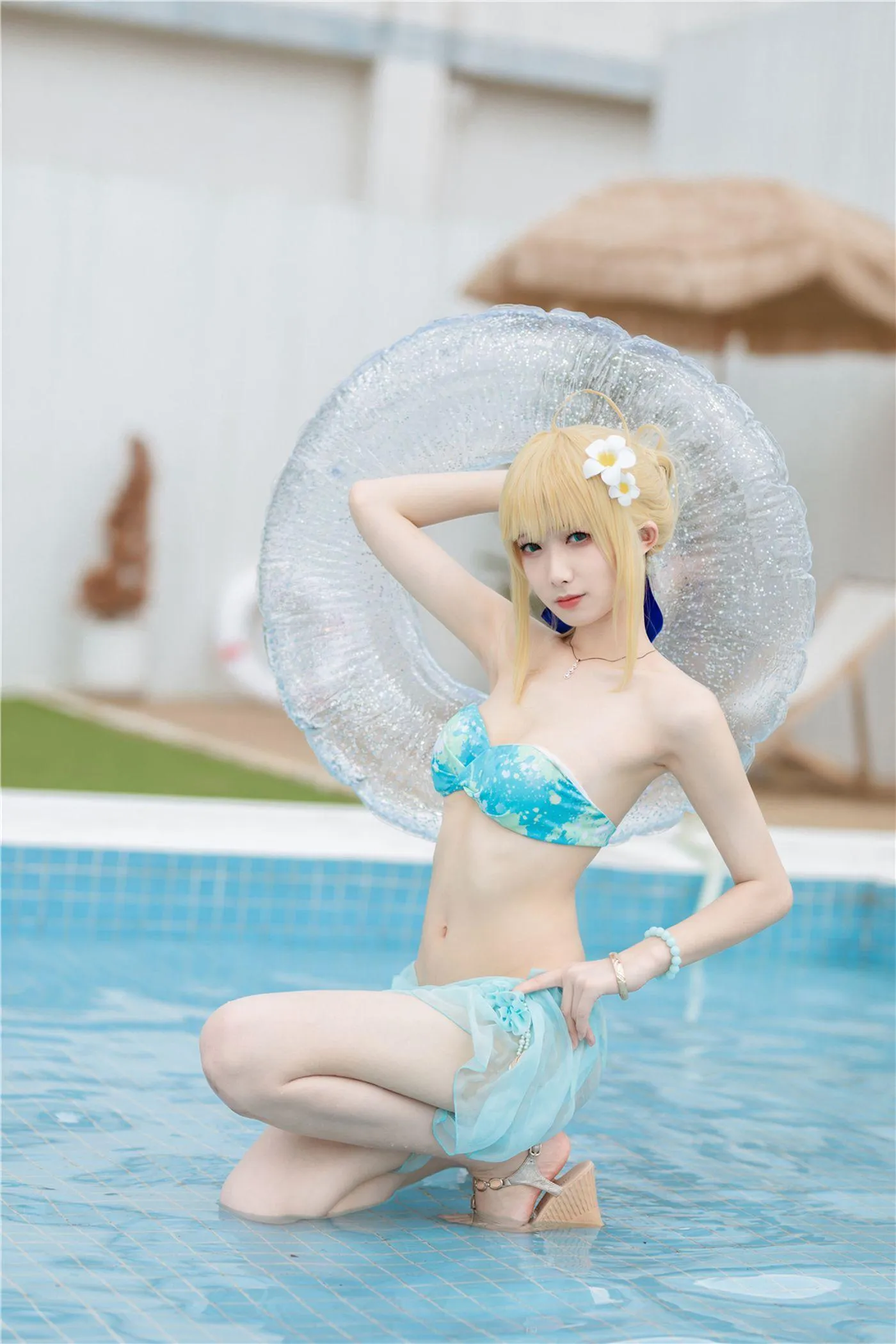 封疆疆v – NO.17 阿尔托莉雅·潘德拉贡 泳装 [40P]插图5