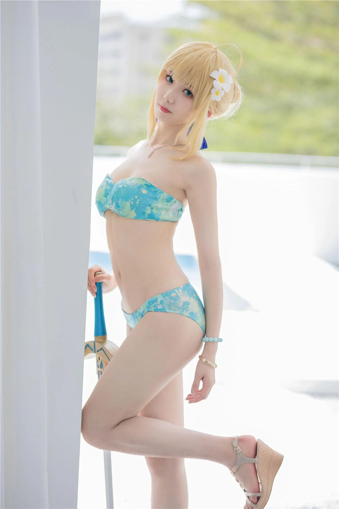 封疆疆v – NO.17 阿尔托莉雅·潘德拉贡 泳装 [40P]插图1