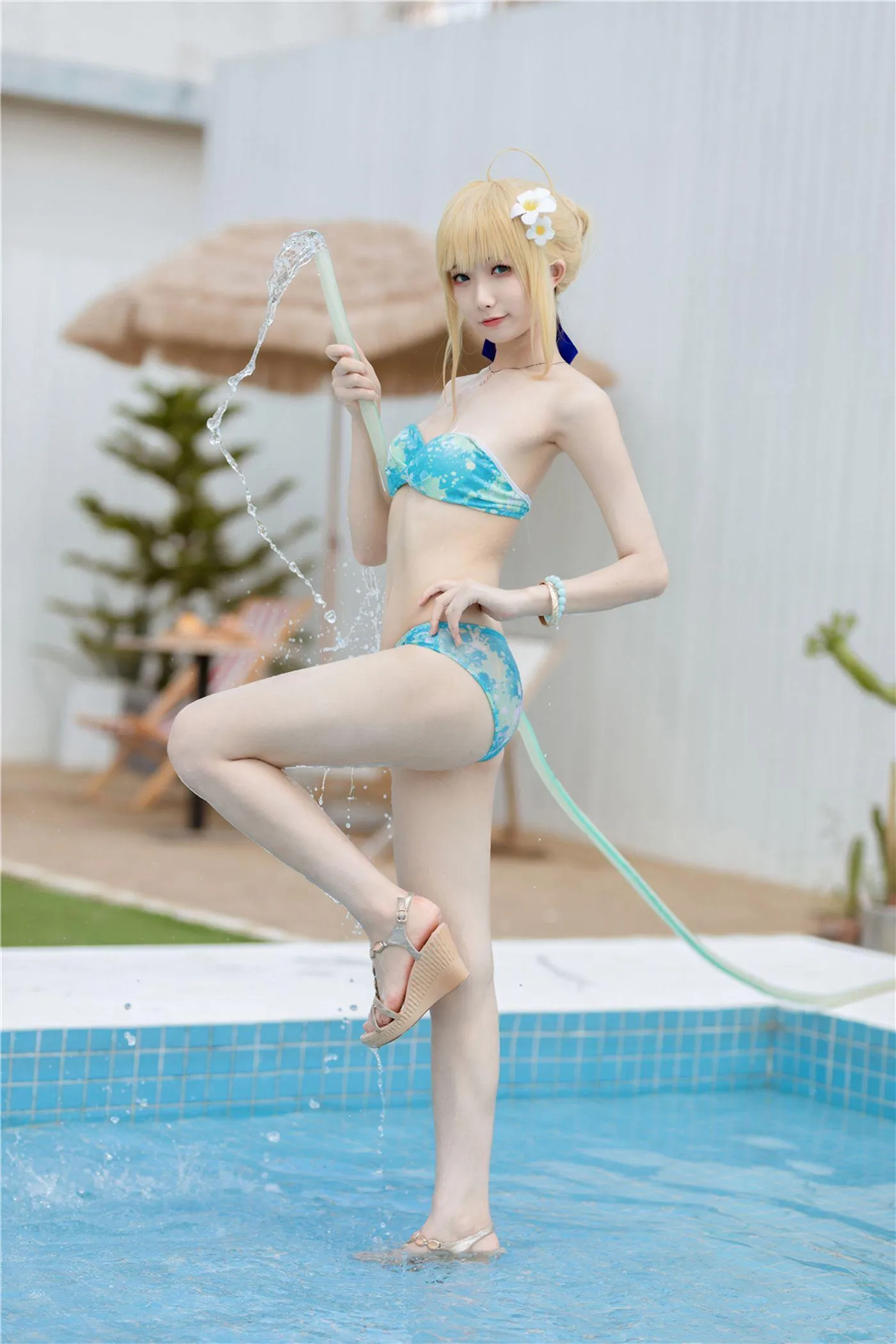 封疆疆v – NO.17 阿尔托莉雅·潘德拉贡 泳装 [40P]插图5