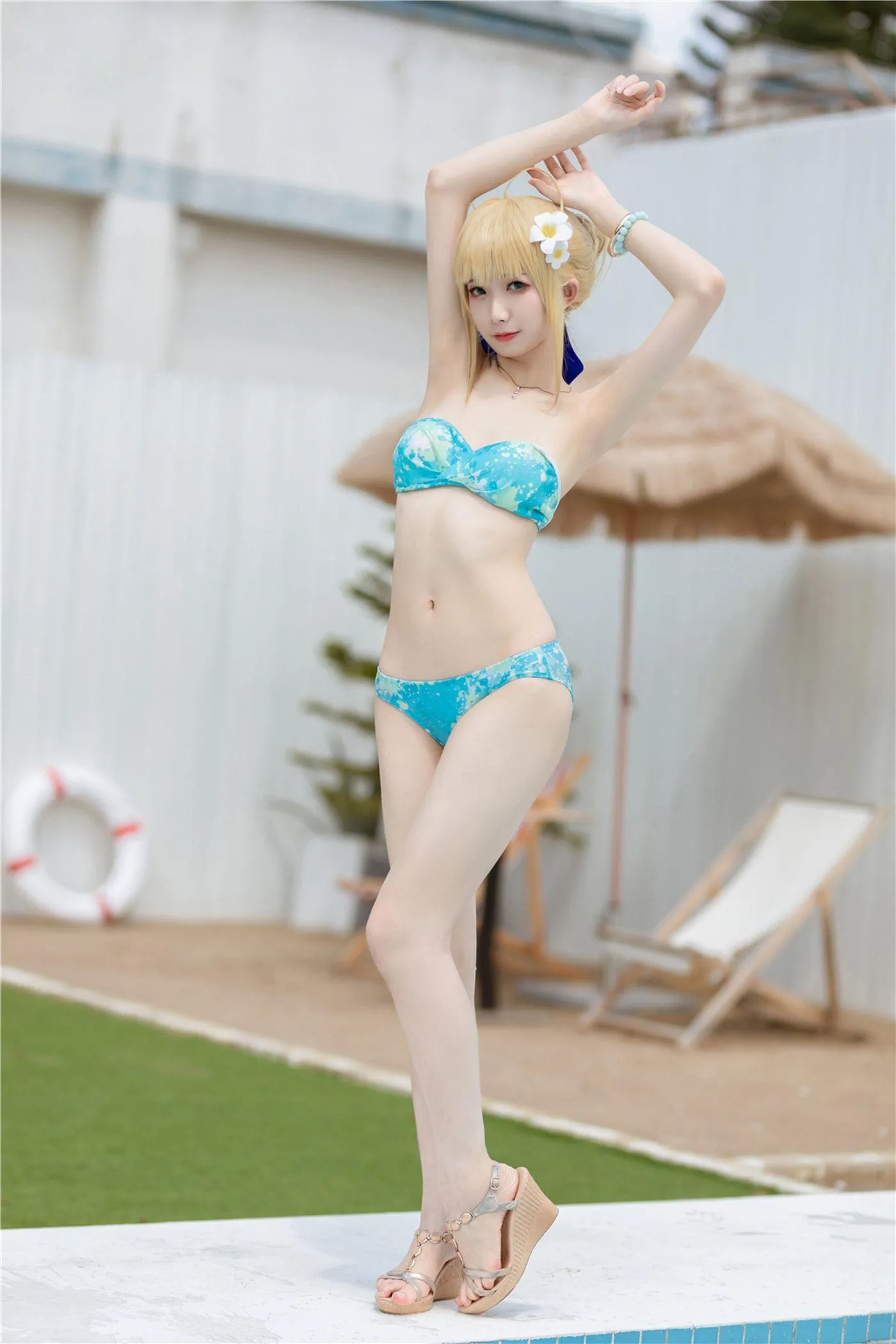 封疆疆v – NO.17 阿尔托莉雅·潘德拉贡 泳装 [40P]插图9