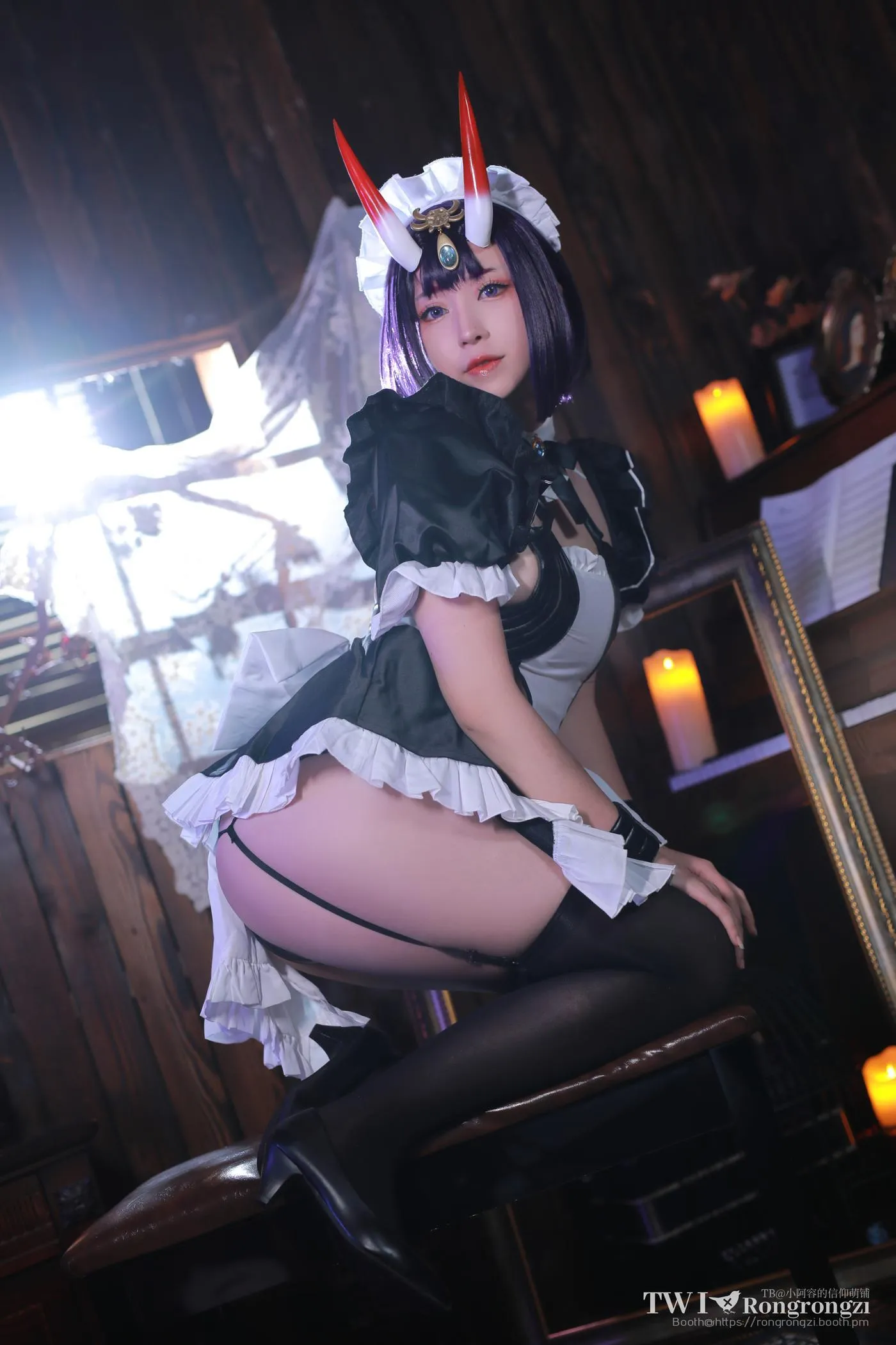 小容仔咕咕咕w – NO.08 酒吞童子女仆 [46P]插图