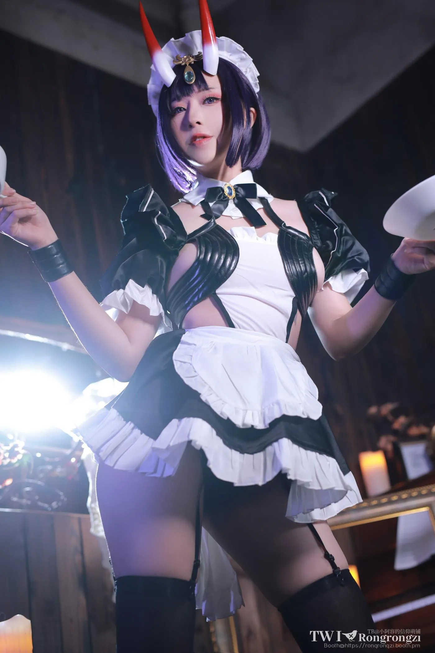 小容仔咕咕咕w – NO.08 酒吞童子女仆 [46P]插图7