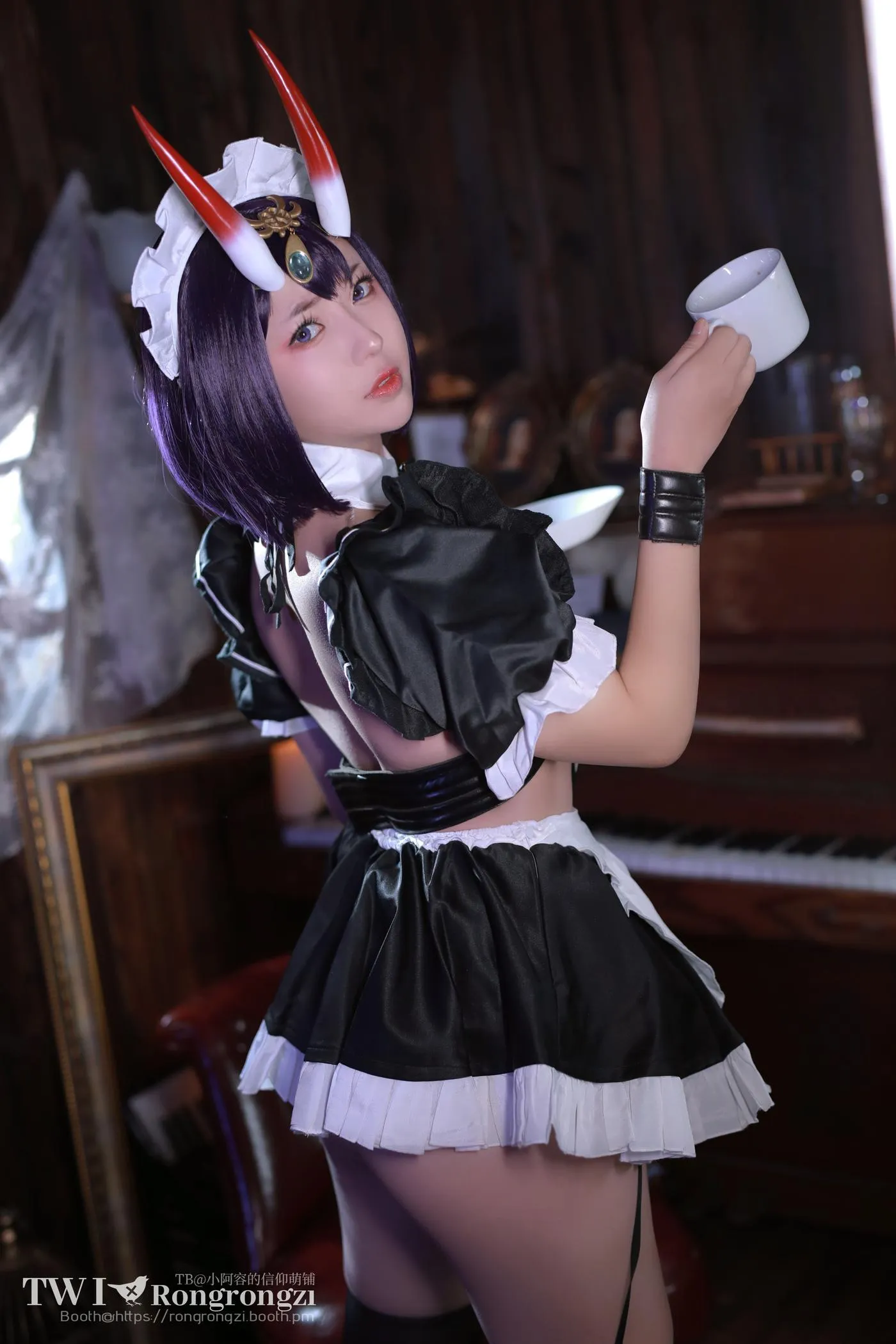小容仔咕咕咕w – NO.08 酒吞童子女仆 [46P]插图8