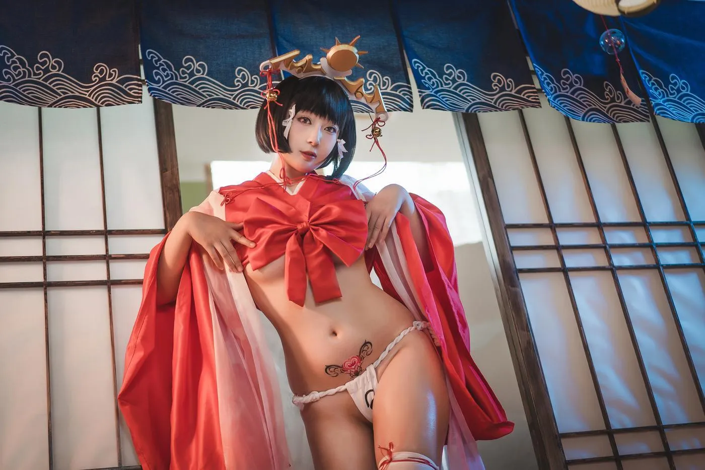 小容仔咕咕咕w – NO.16 黑兽巫女辉夜 [31P]插图6