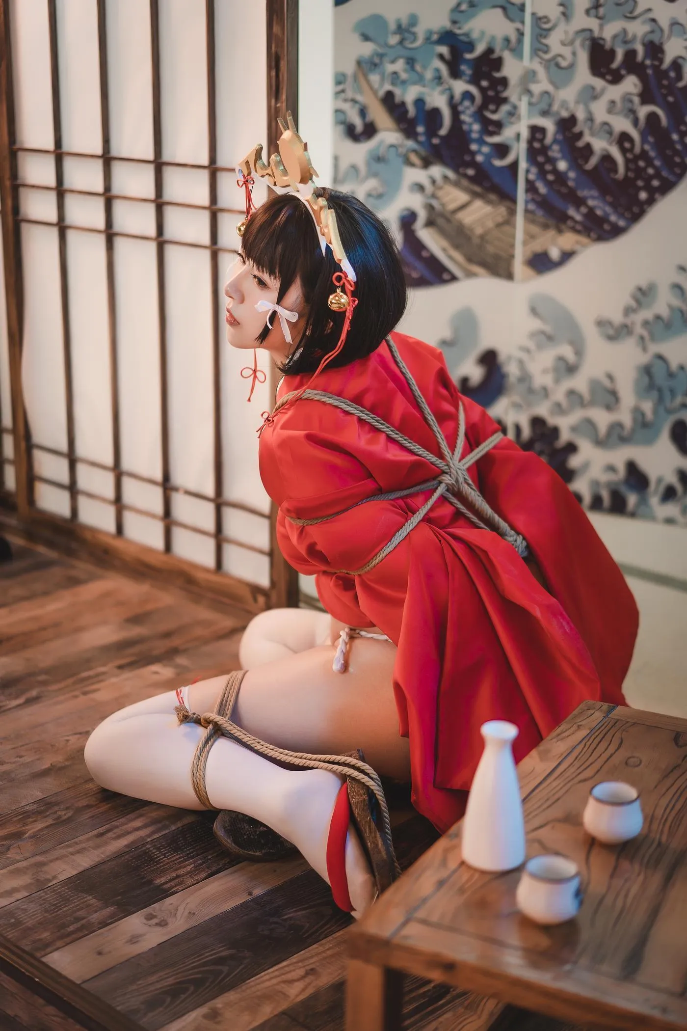 小容仔咕咕咕w – NO.16 黑兽巫女辉夜 [31P]插图9