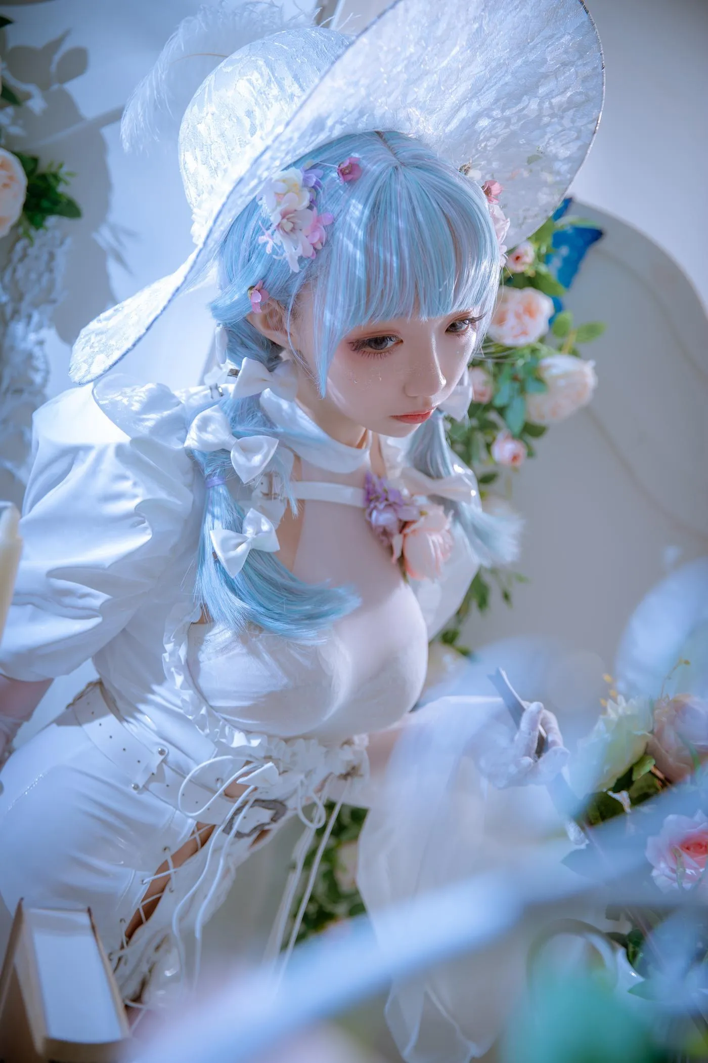 小野寺地瓜 – NO.011 纯白魔女 [15P]插图1