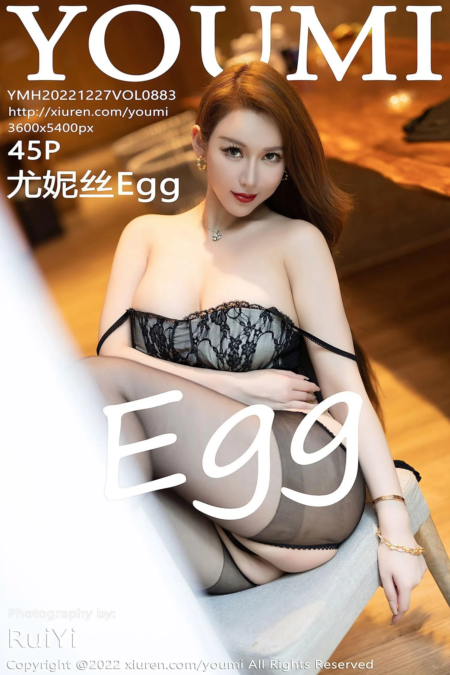 [YOUMI尤蜜荟] 2022.12.27 VOL.883 尤妮丝Egg [46P]插图5