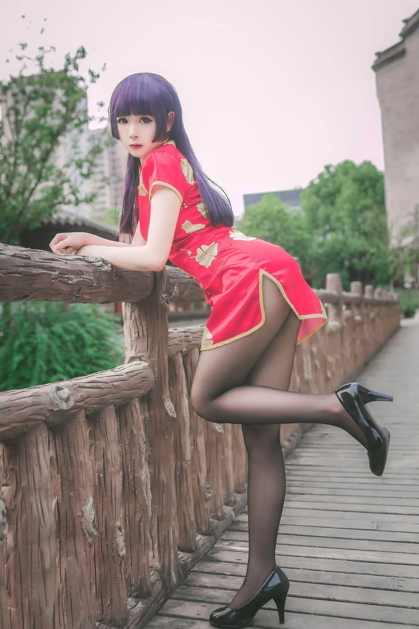 巧克力小圆面包 – NO.03 五更琉璃 新春旗袍 [22P]插图5