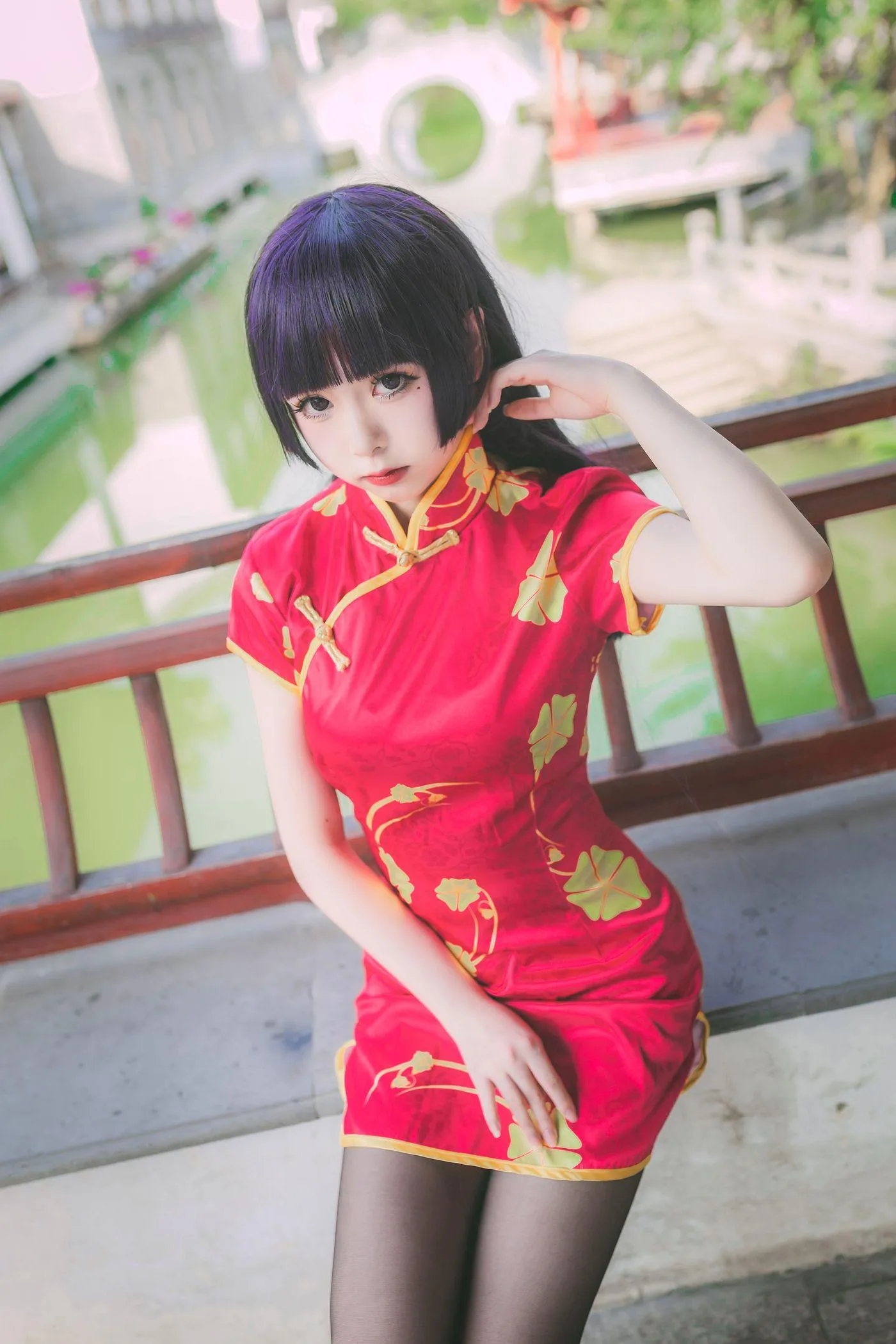 巧克力小圆面包 – NO.03 五更琉璃 新春旗袍 [22P]插图1