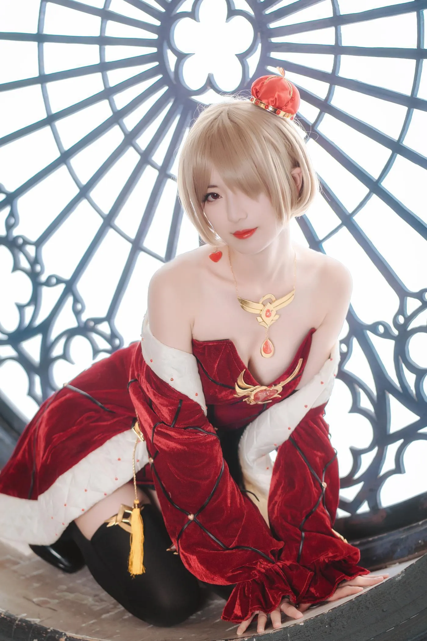 弥音音 – NO.06 丽塔 红皇后 [18P]插图7