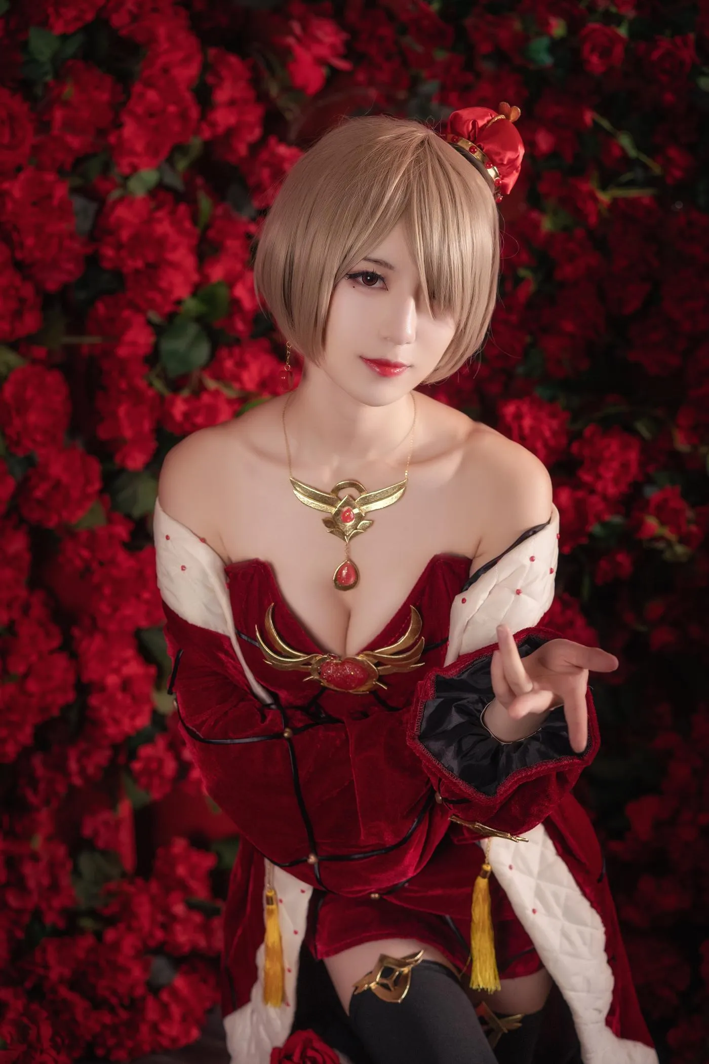 弥音音 – NO.06 丽塔 红皇后 [18P]插图2