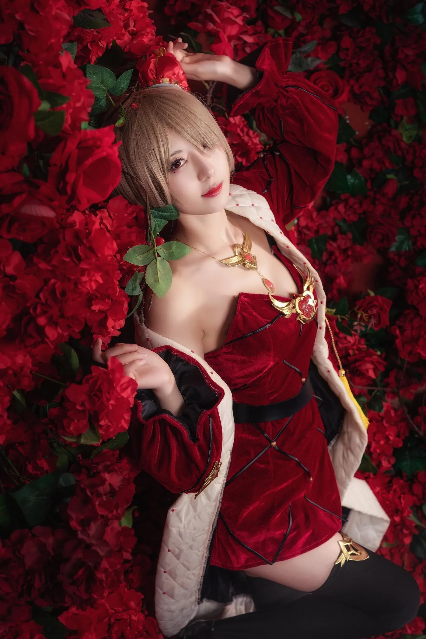 弥音音 – NO.06 丽塔 红皇后 [18P]插图6