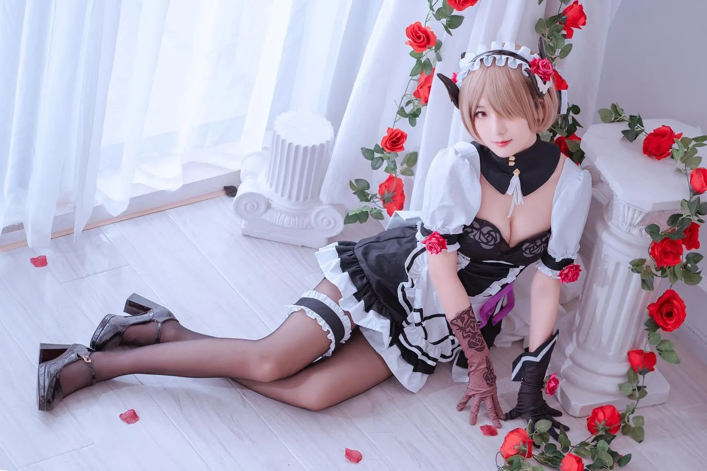 弥音音 – NO.07 丽塔 黯蔷薇 1 [18P]插图4