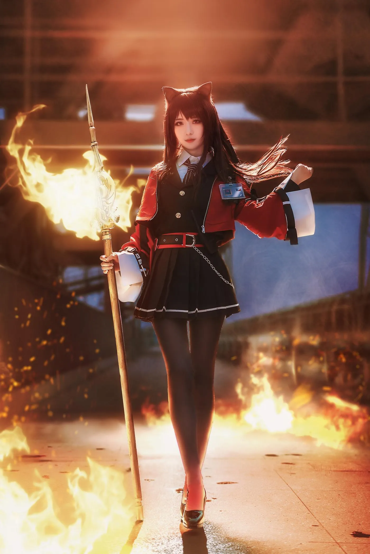 弥音音 – NO.17 明日方舟 天火 [14P]插图5