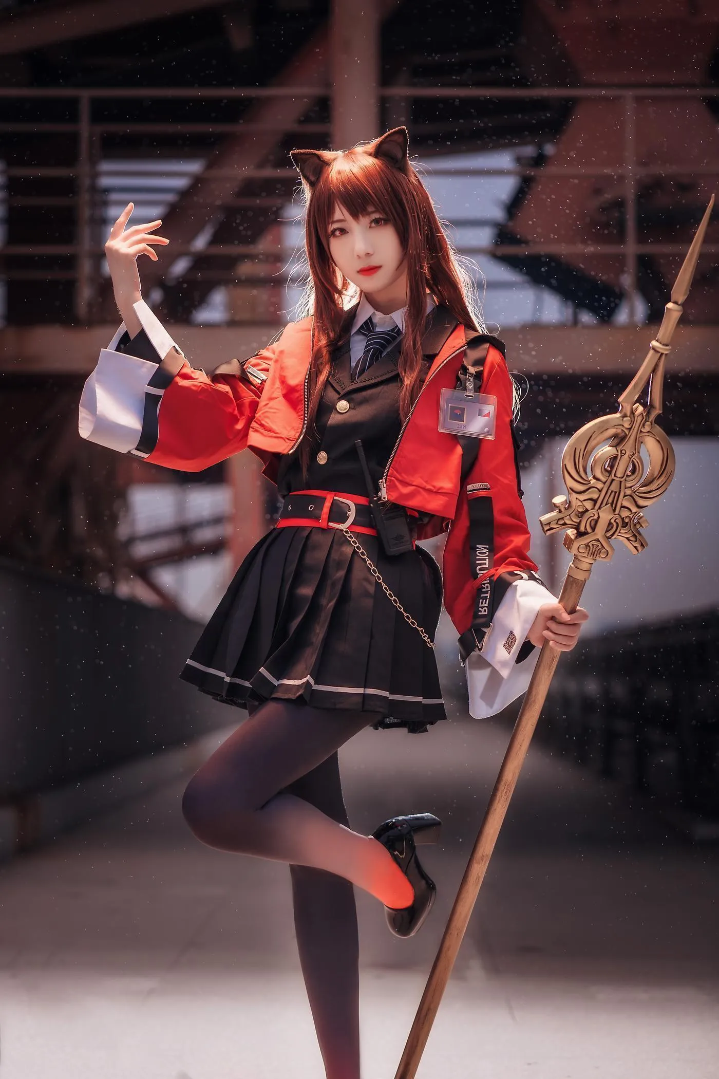弥音音 – NO.17 明日方舟 天火 [14P]插图8
