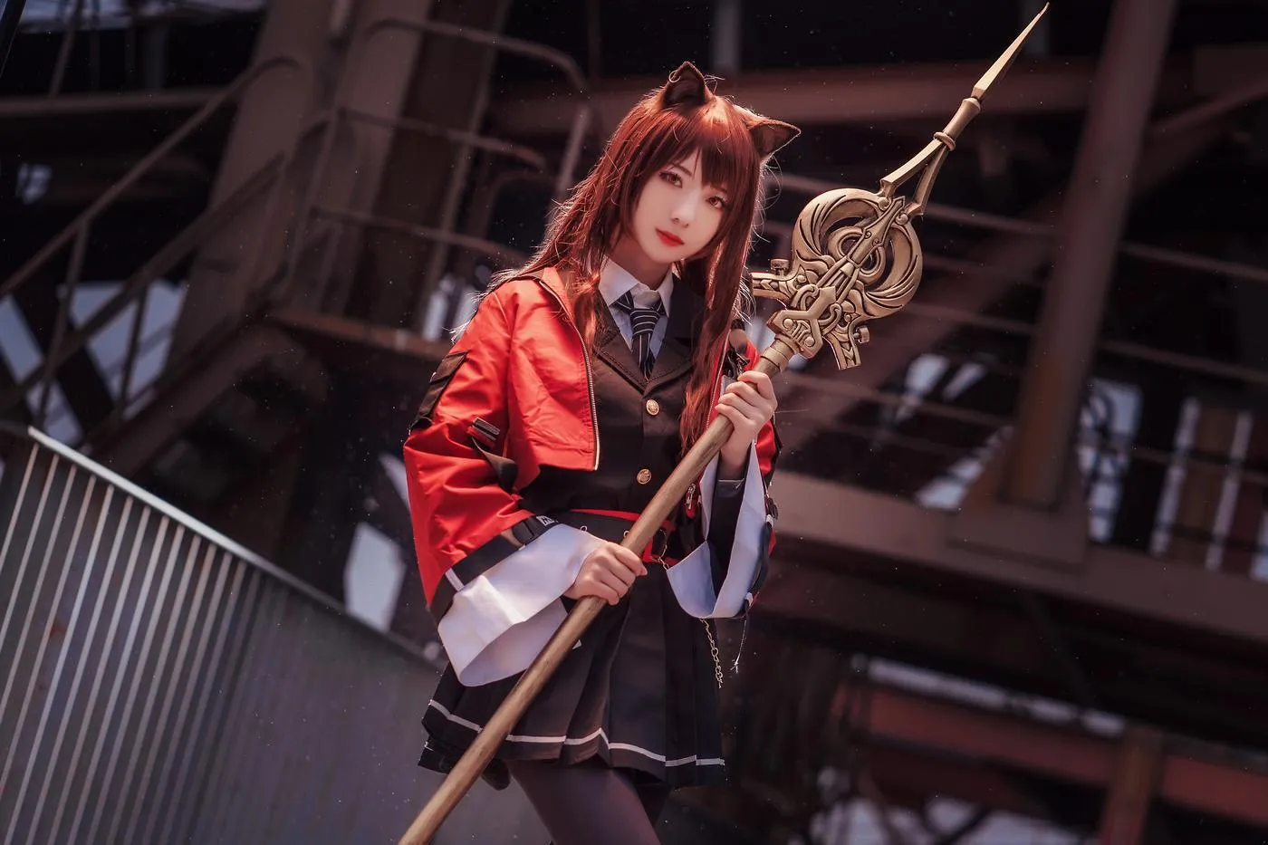 弥音音 – NO.17 明日方舟 天火 [14P]插图9