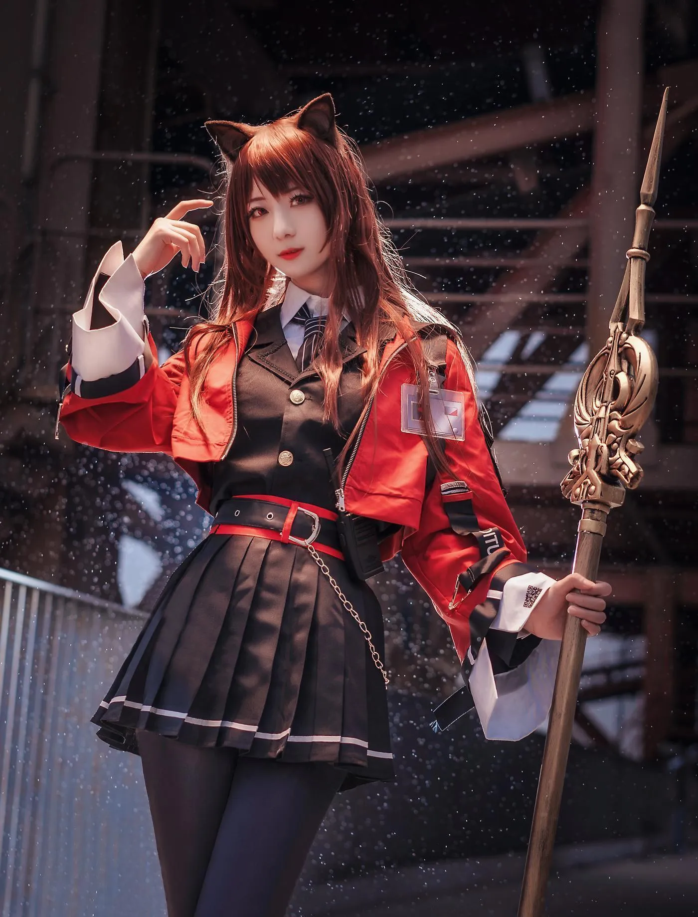 弥音音 – NO.17 明日方舟 天火 [14P]插图