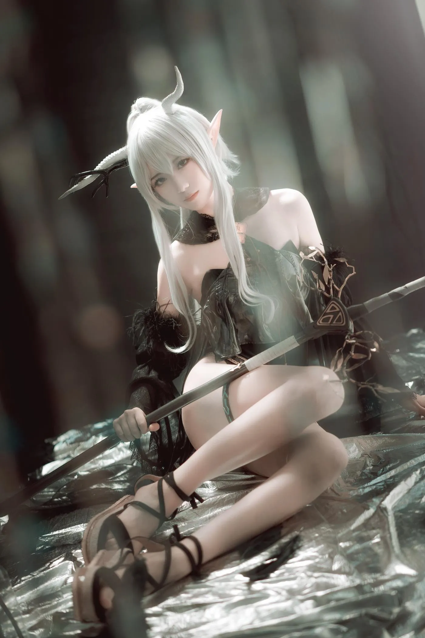 弥音音 – NO.19 明日方舟 闪灵 [16P]插图6