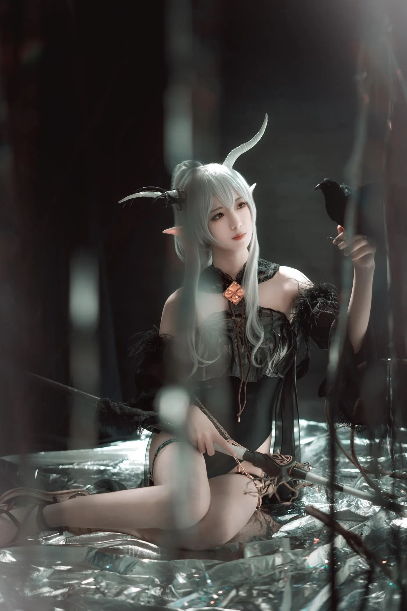 弥音音 – NO.19 明日方舟 闪灵 [16P]插图8