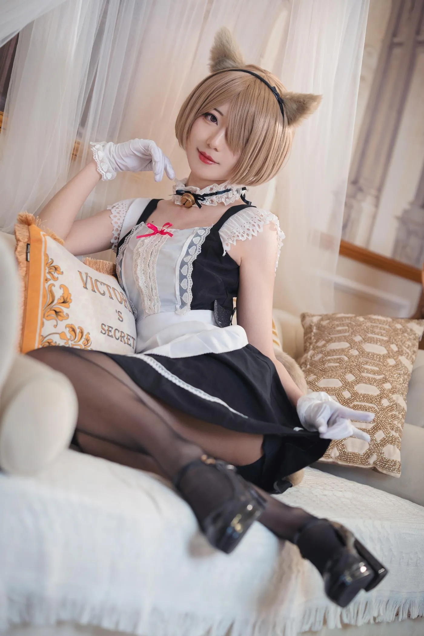 弥音音 – NO.37 丽塔 女仆 [34P]插图5