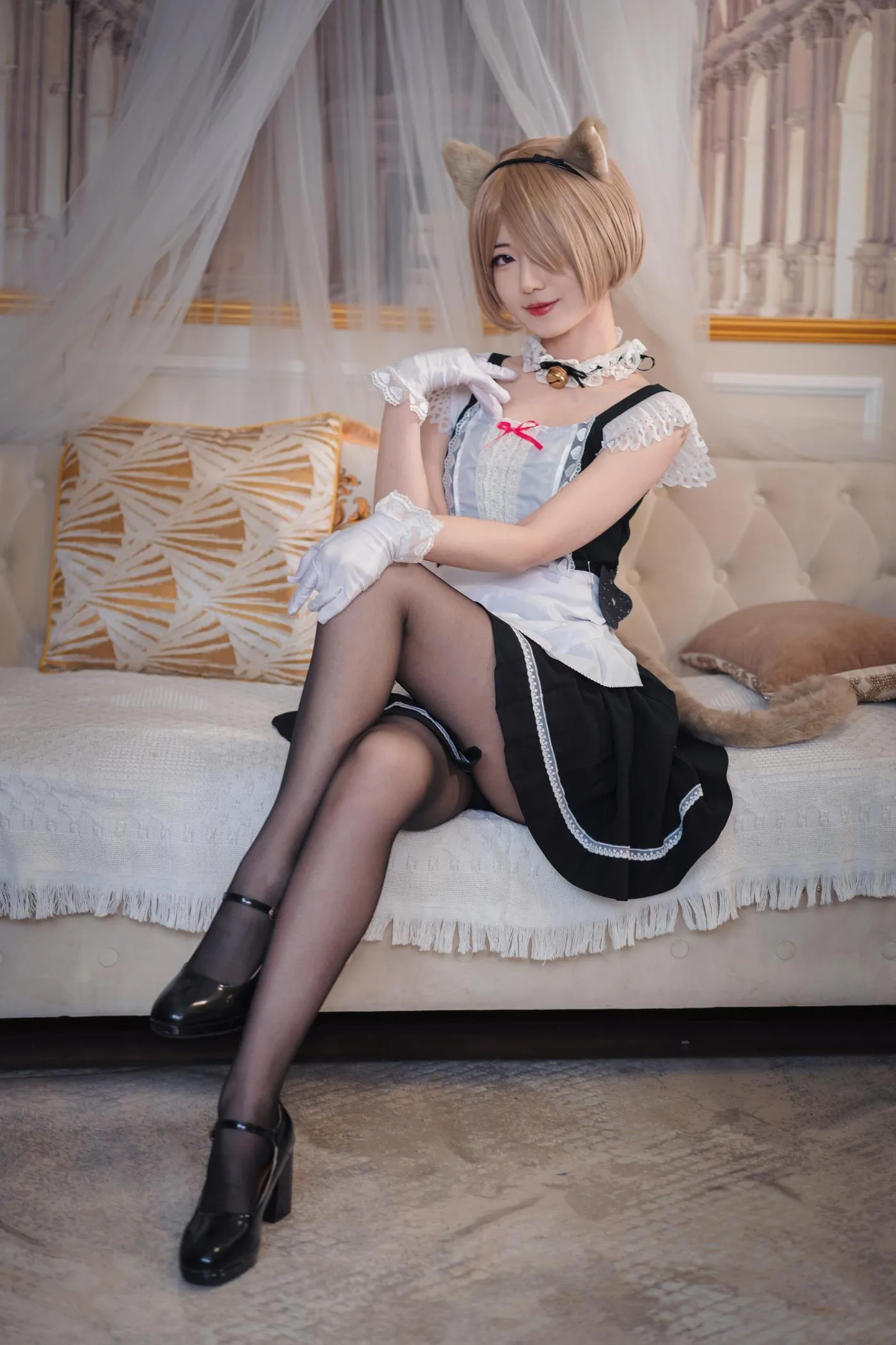 弥音音 – NO.37 丽塔 女仆 [34P]插图2