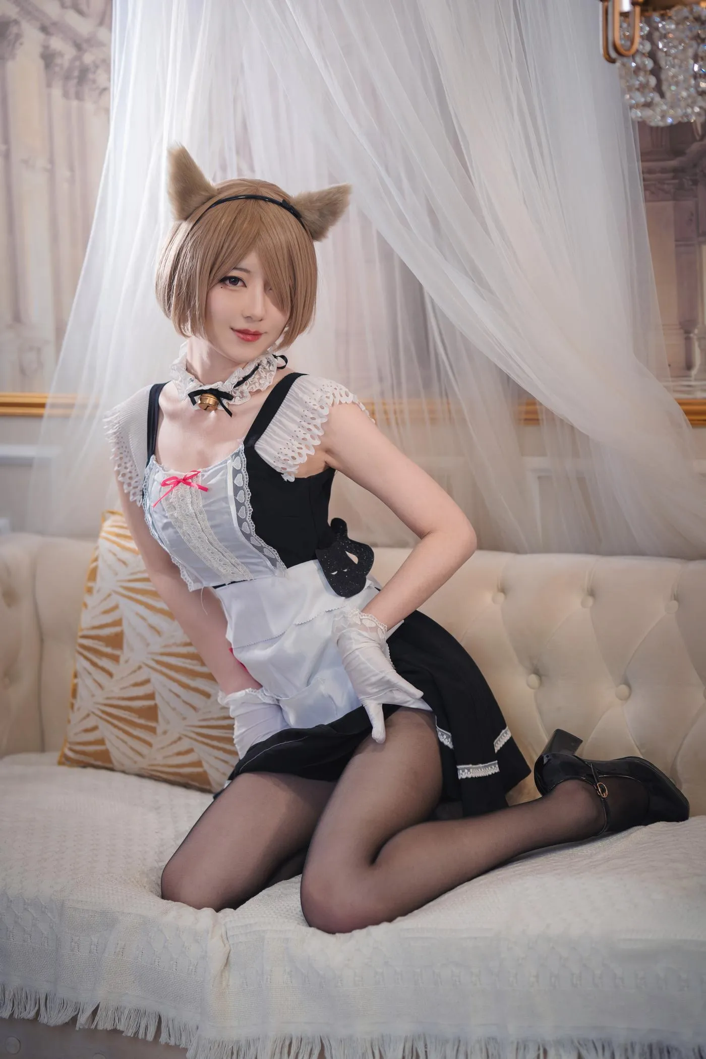 弥音音 – NO.37 丽塔 女仆 [34P]插图4