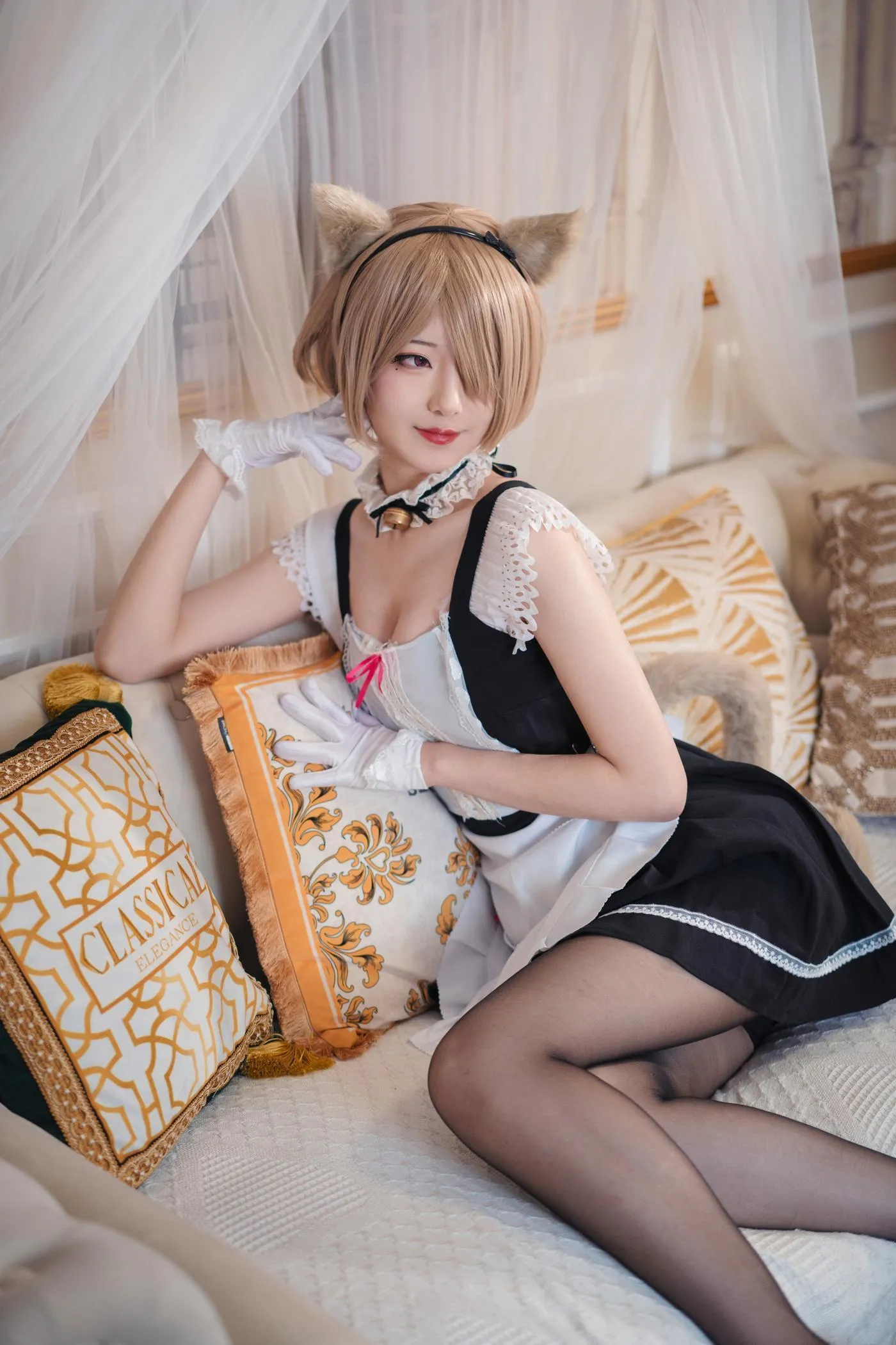 弥音音 – NO.37 丽塔 女仆 [34P]插图5