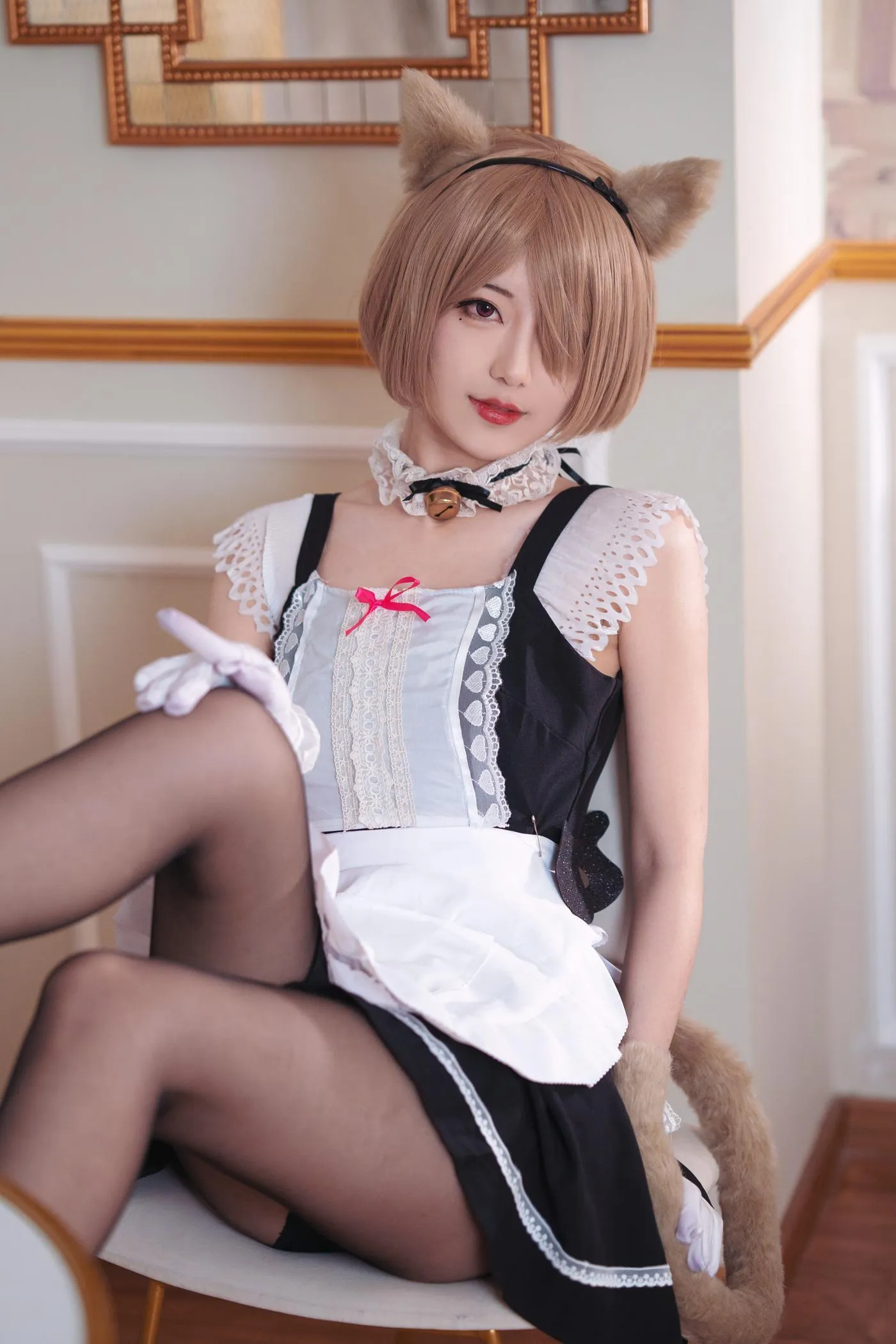 弥音音 – NO.37 丽塔 女仆 [34P]插图2