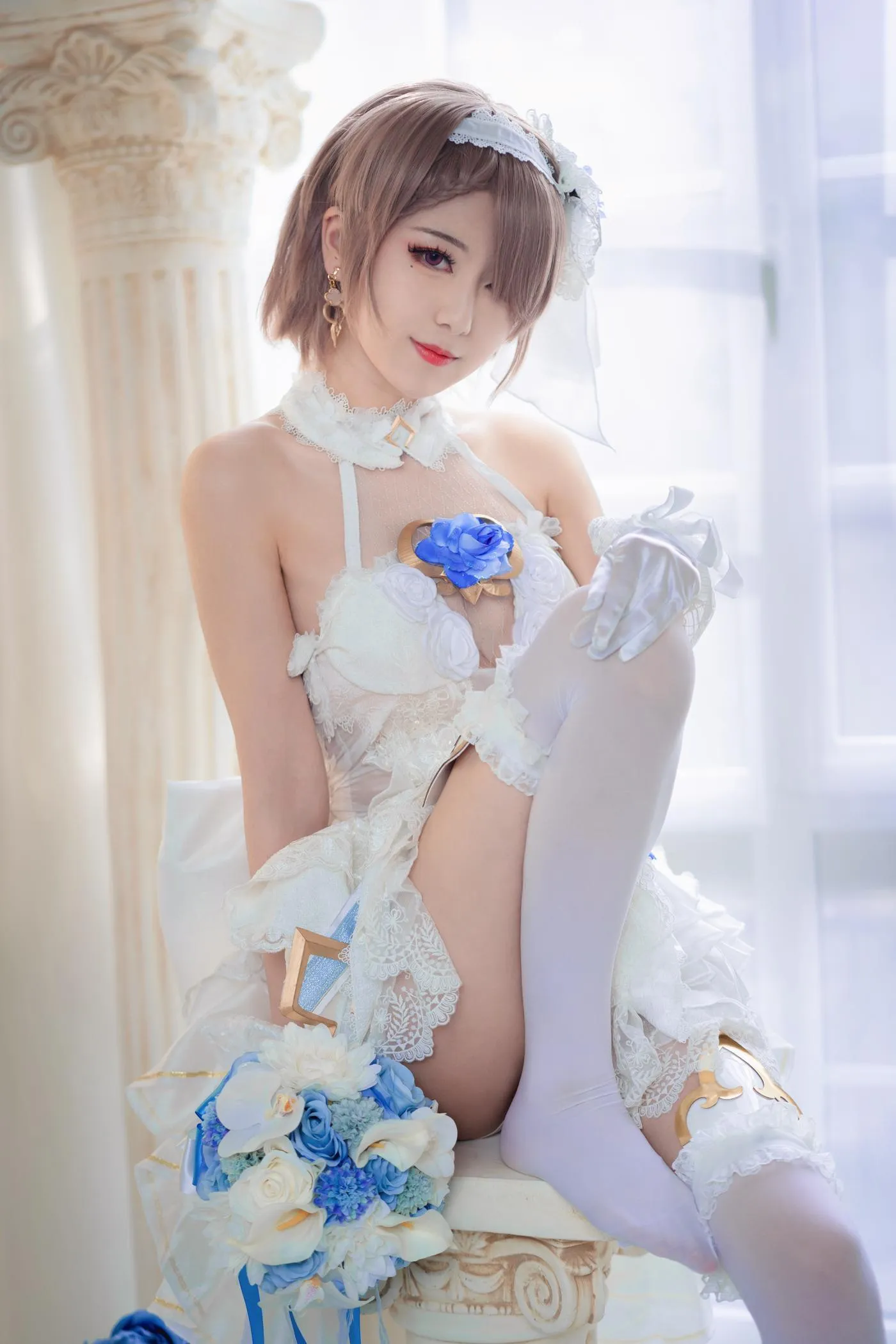 弥音音 – NO.38 丽塔 花嫁 [33P]插图1